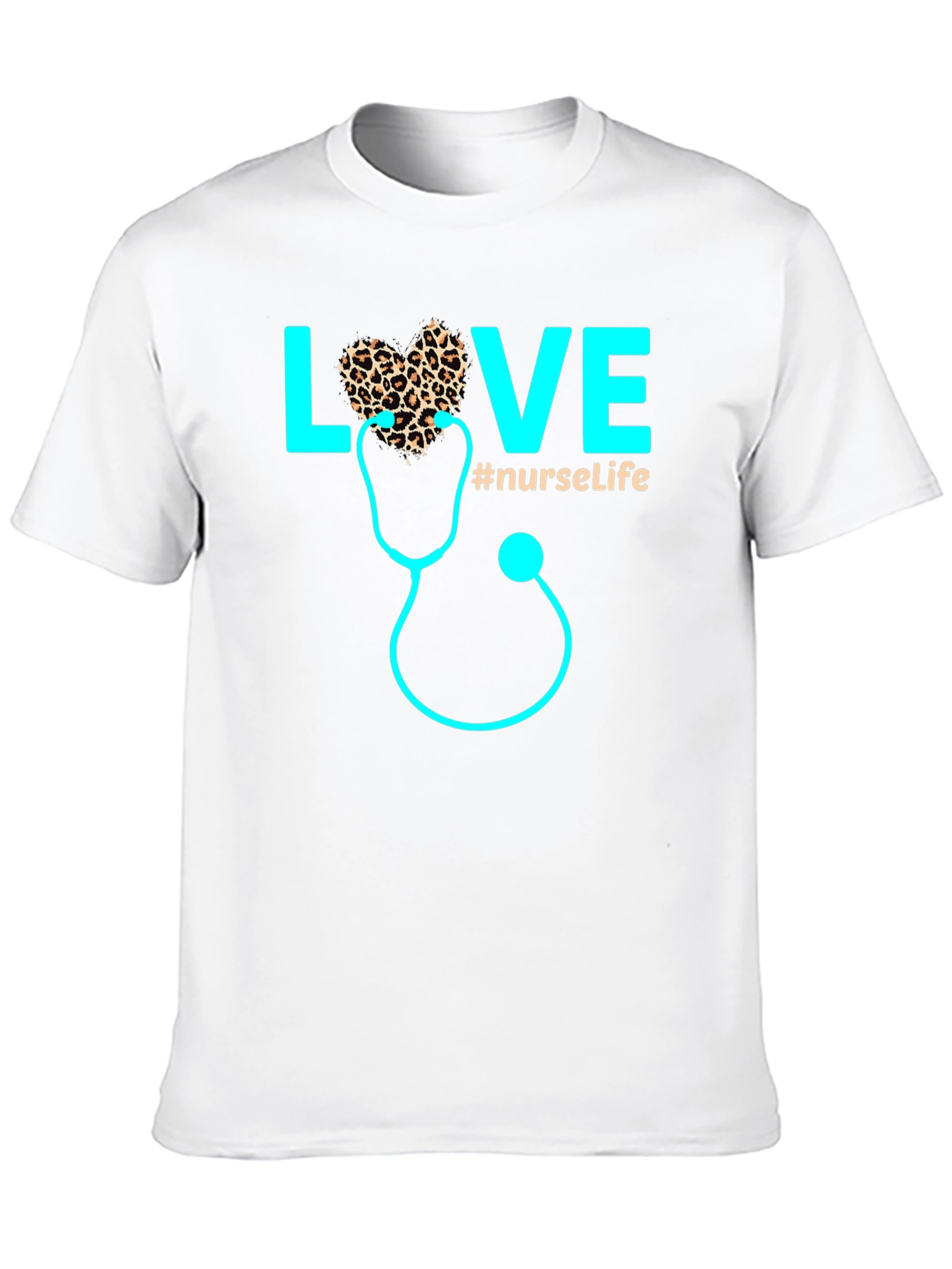 Love Nurse Life Graphic T-Shirt - 10