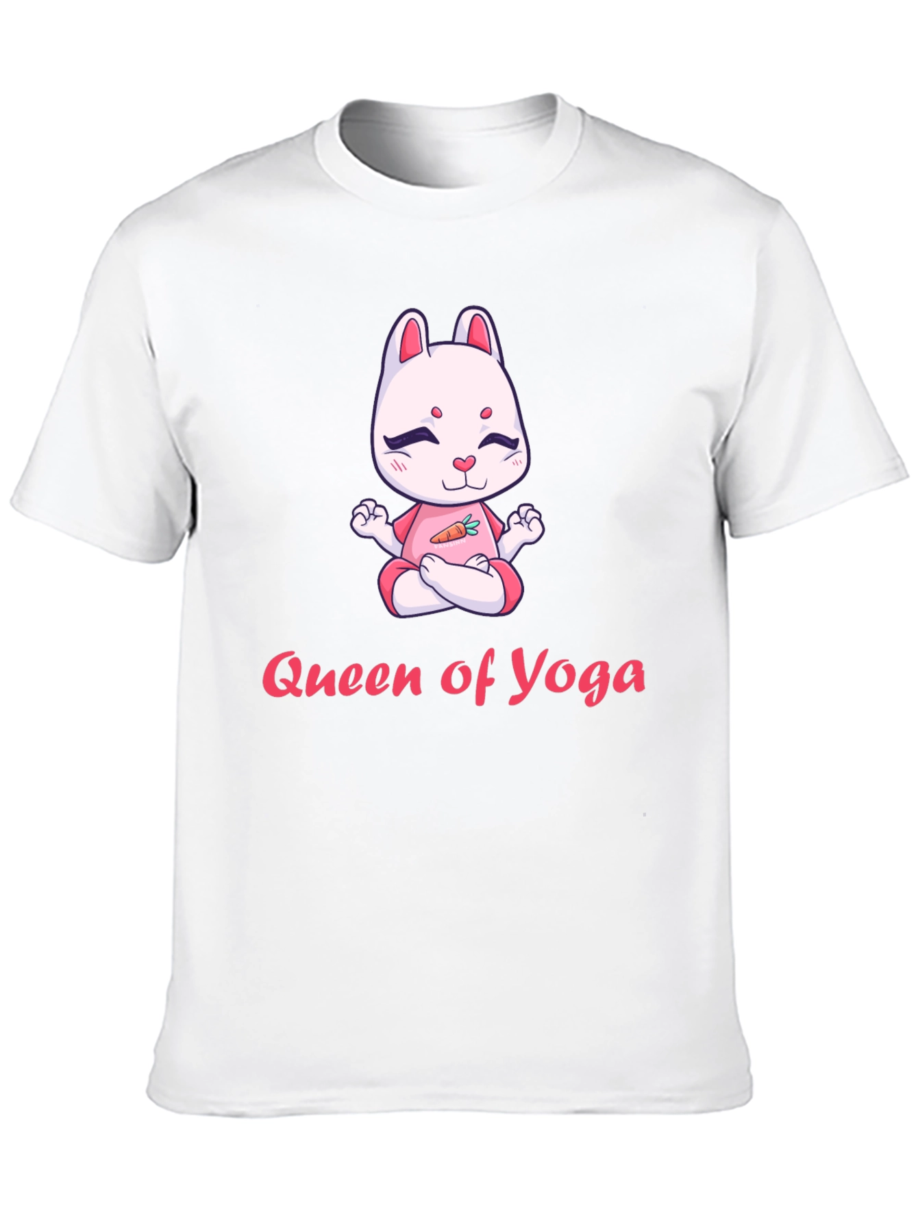Black Queen of Yoga T-Shirt view 10