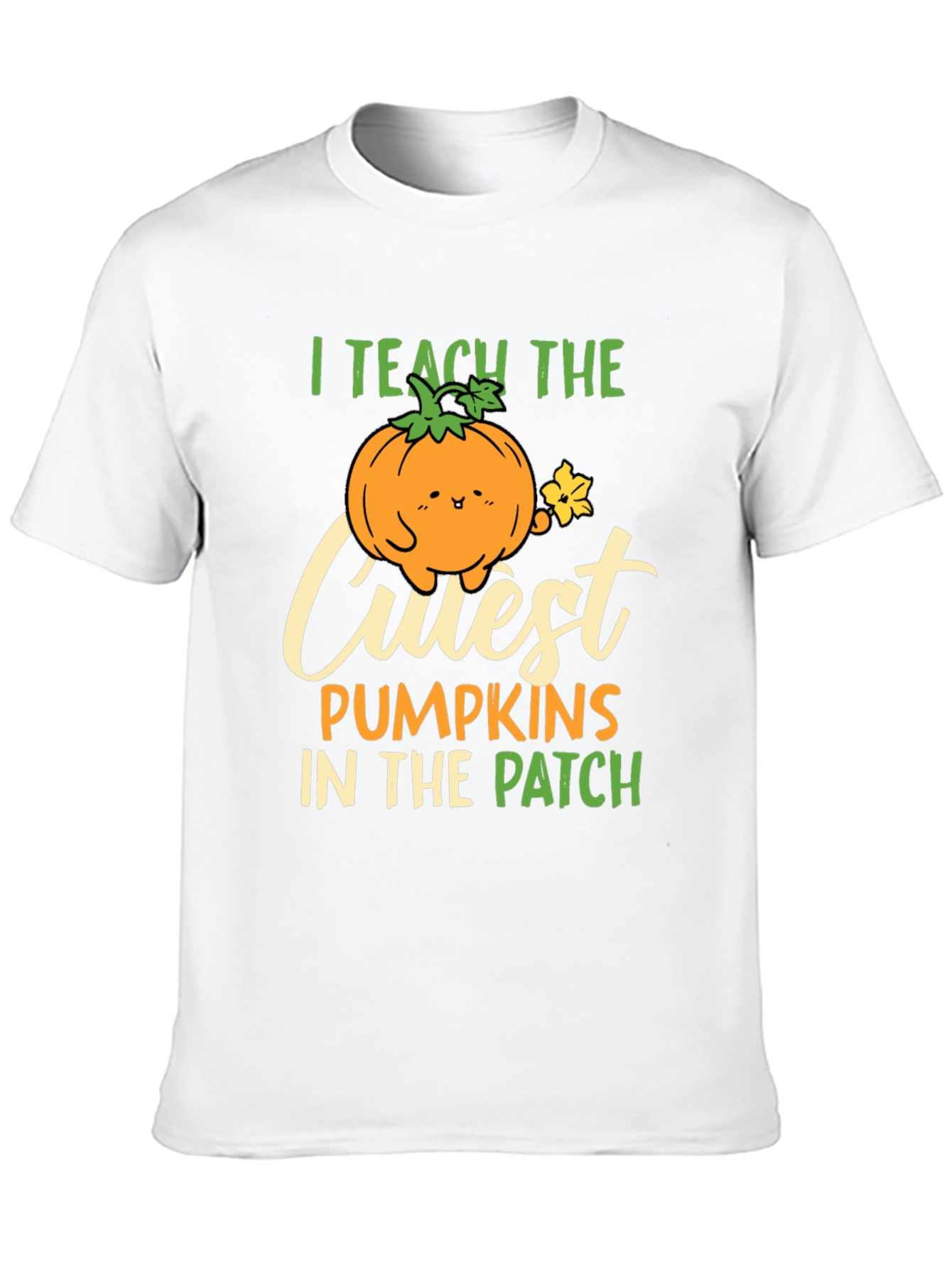 Teacher Halloween T-Shirt - Cutest Pumpkins - 10