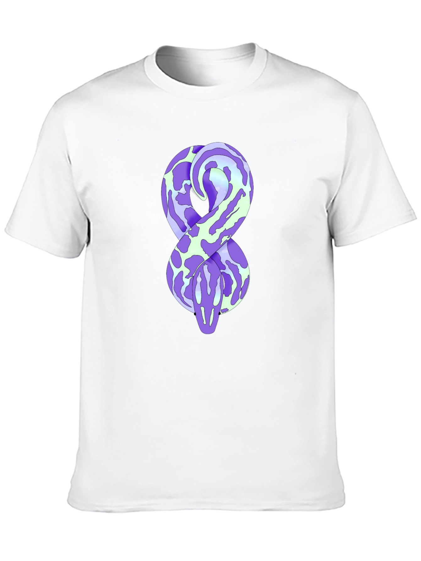 Black Snake Graphic Tee - Black Cotton Comfort view 10