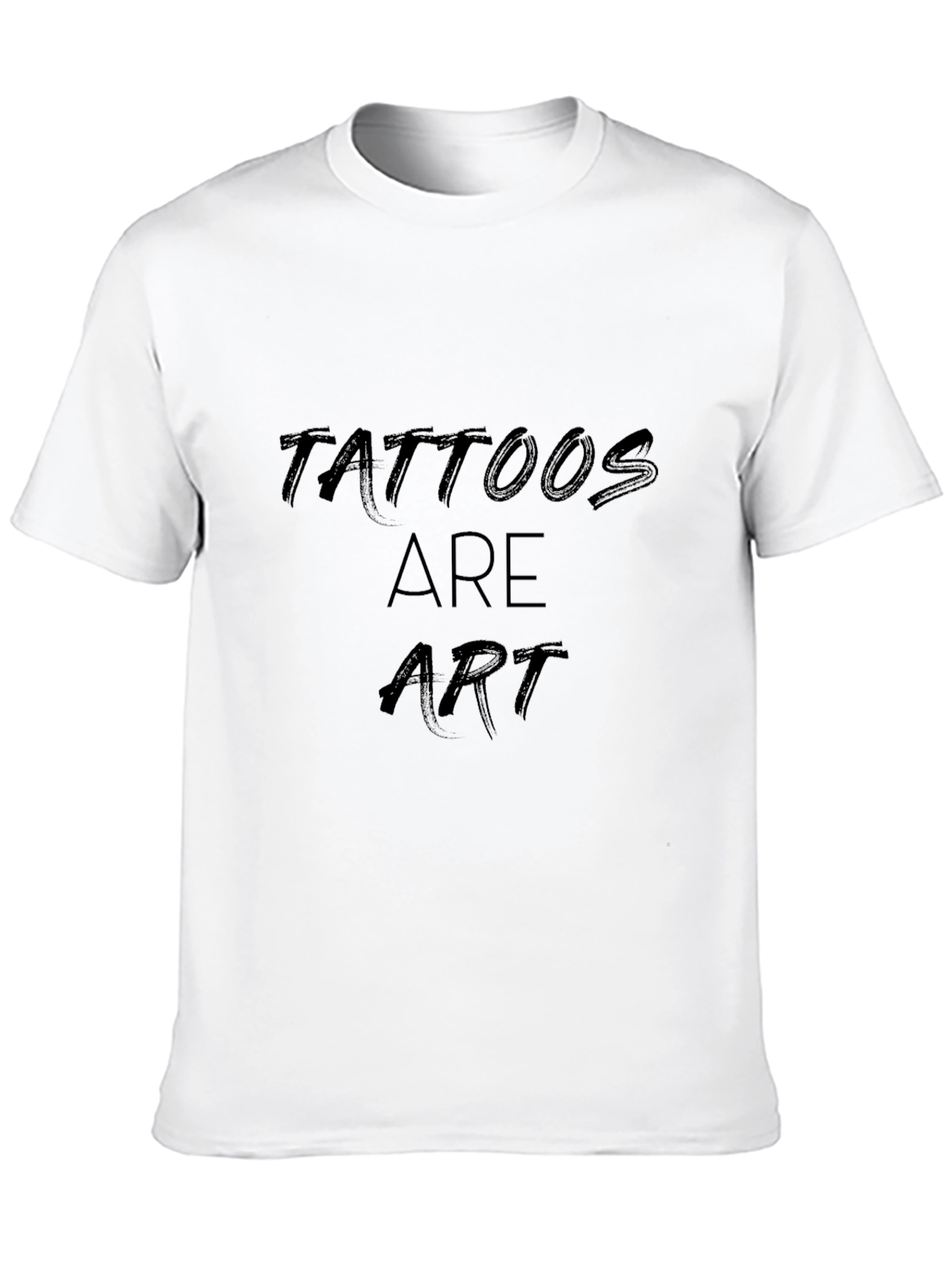 Black Tattoos are Art - Black Graphic Tee view 10