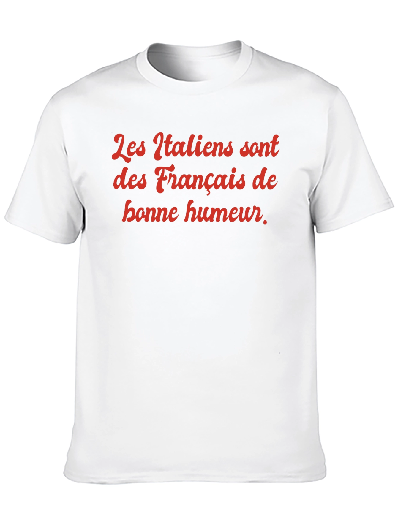 Black Humorous French Saying T-Shirt view 10
