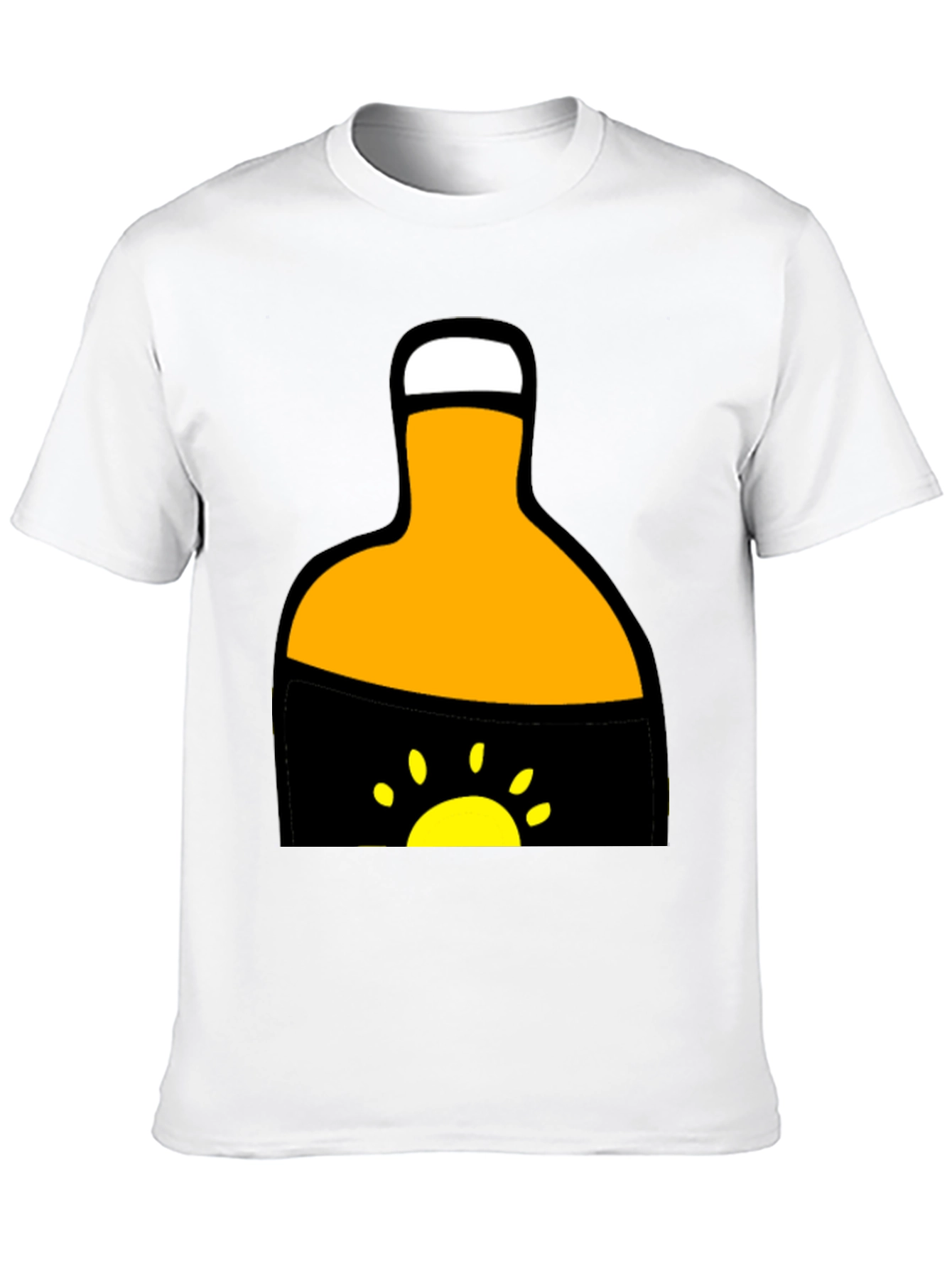 Black Sunrise Pocket Graphic Tee - Unique Design view 10