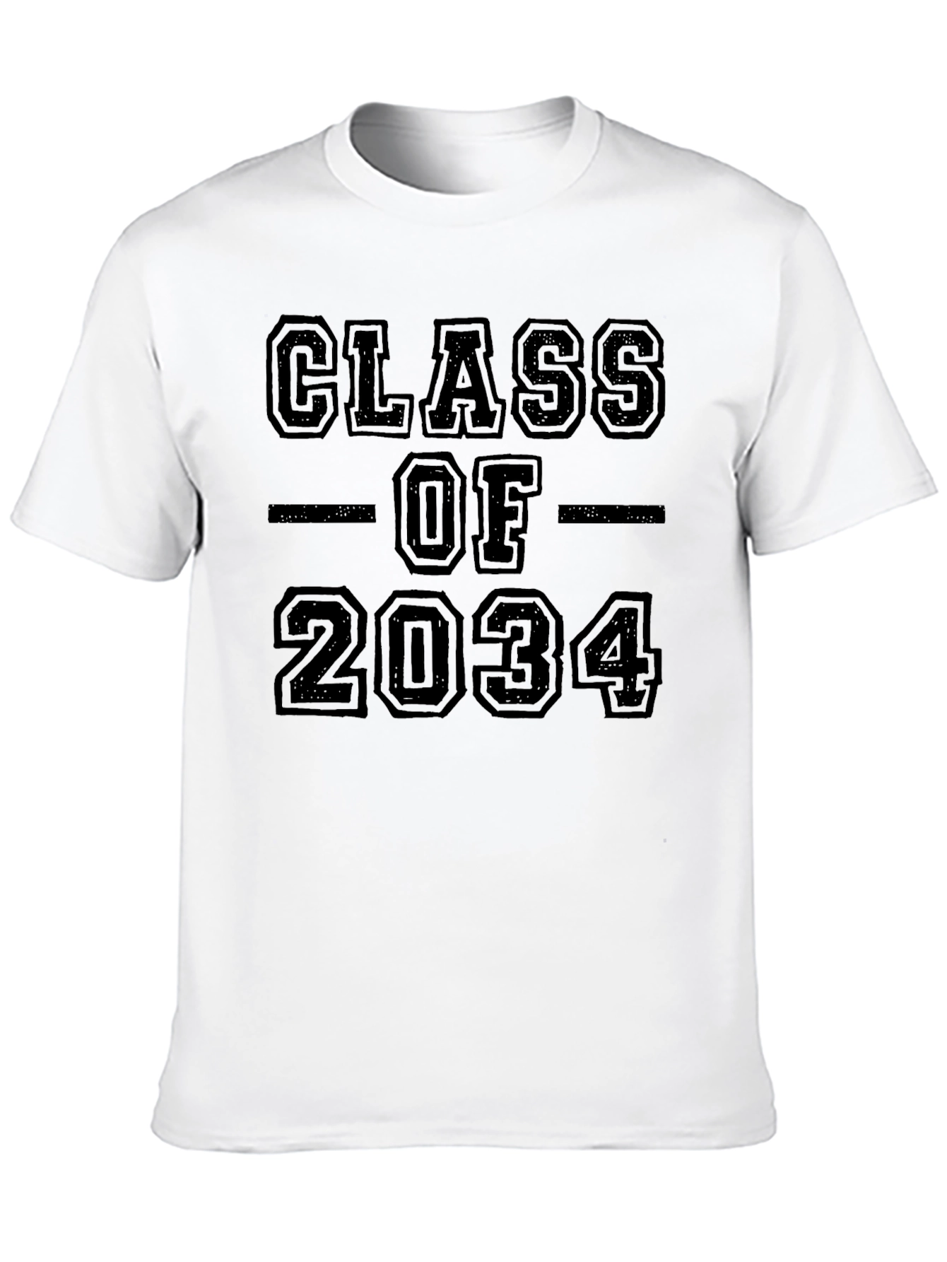 Black Class of 2034 T-Shirt view 10