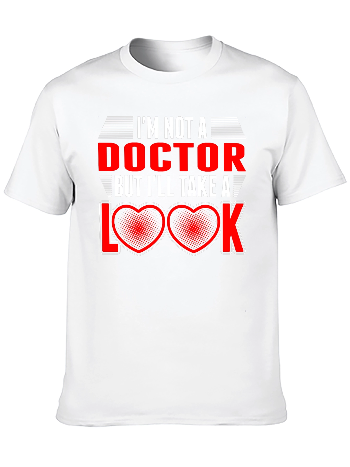Black Funny Doctor Pun T-Shirt - I'll Take a Look! view 10