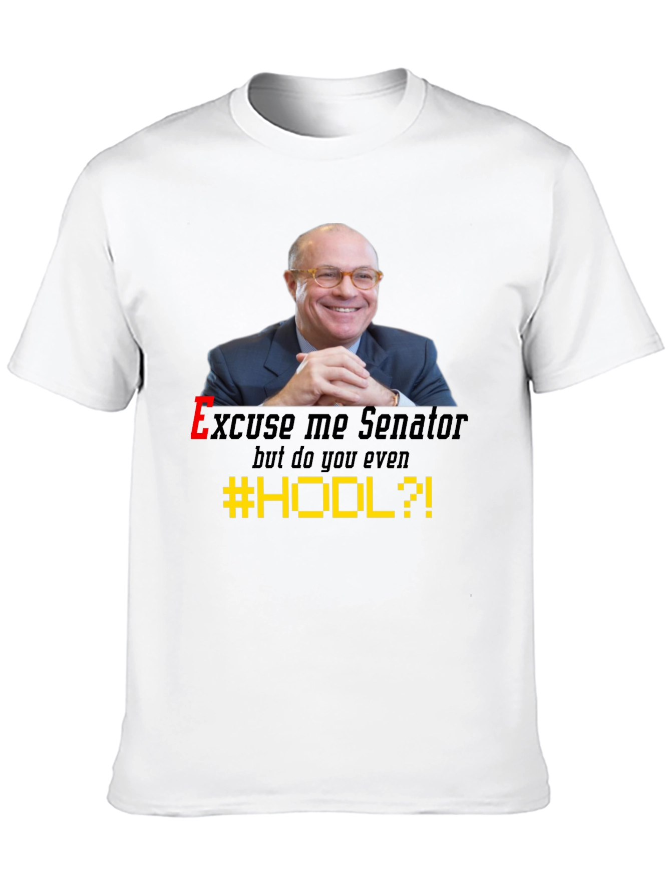 Black Excuse Me Senator T-Shirt view 10