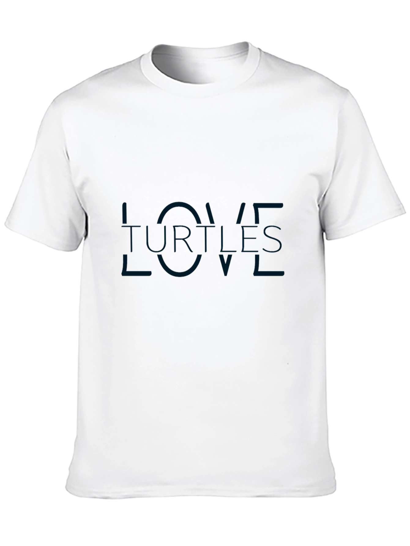 Black Love Turtles Graphic Tee - Black view 10