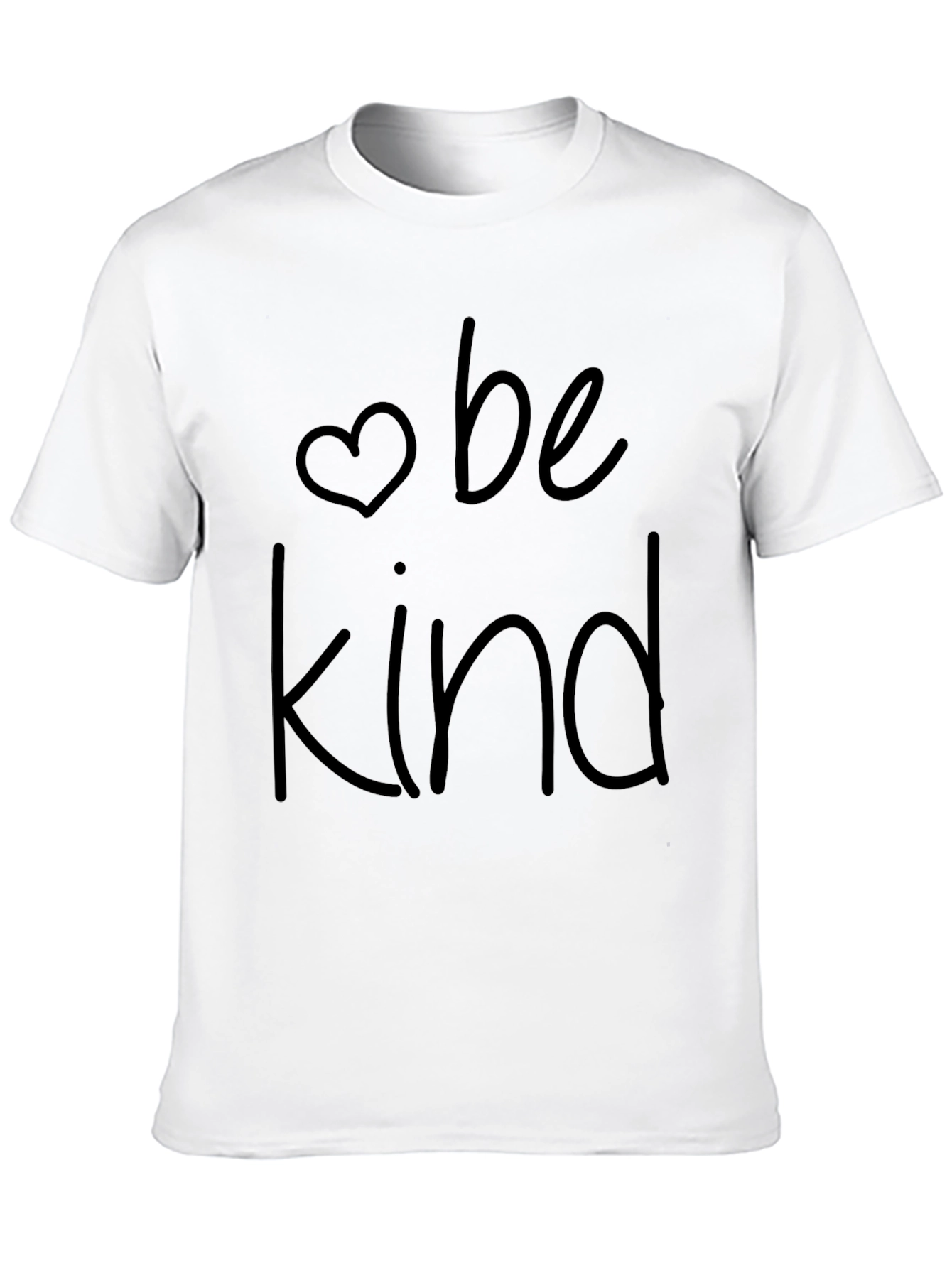 Black Be Kind Graphic Tee - Black Unisex T-Shirt view 10