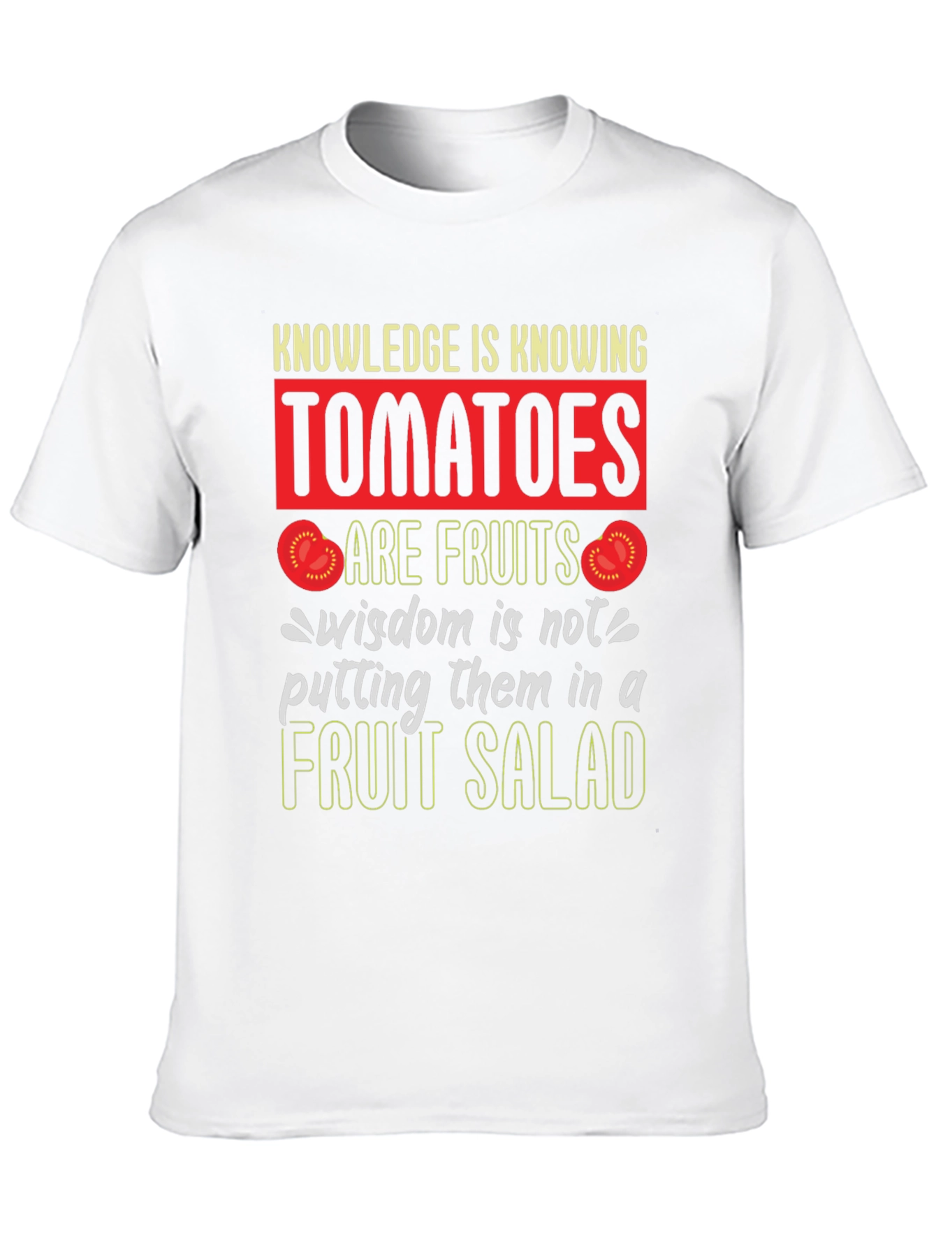 Black Tomato Fruit Wisdom T-Shirt view 10