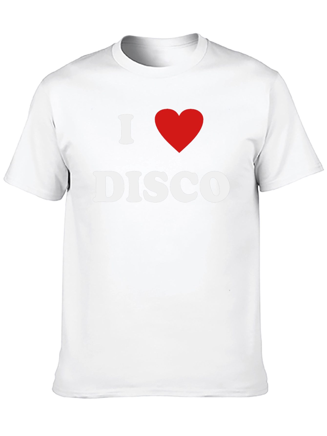 Black I Heart Disco T-Shirt - Retro Party Tee view 10