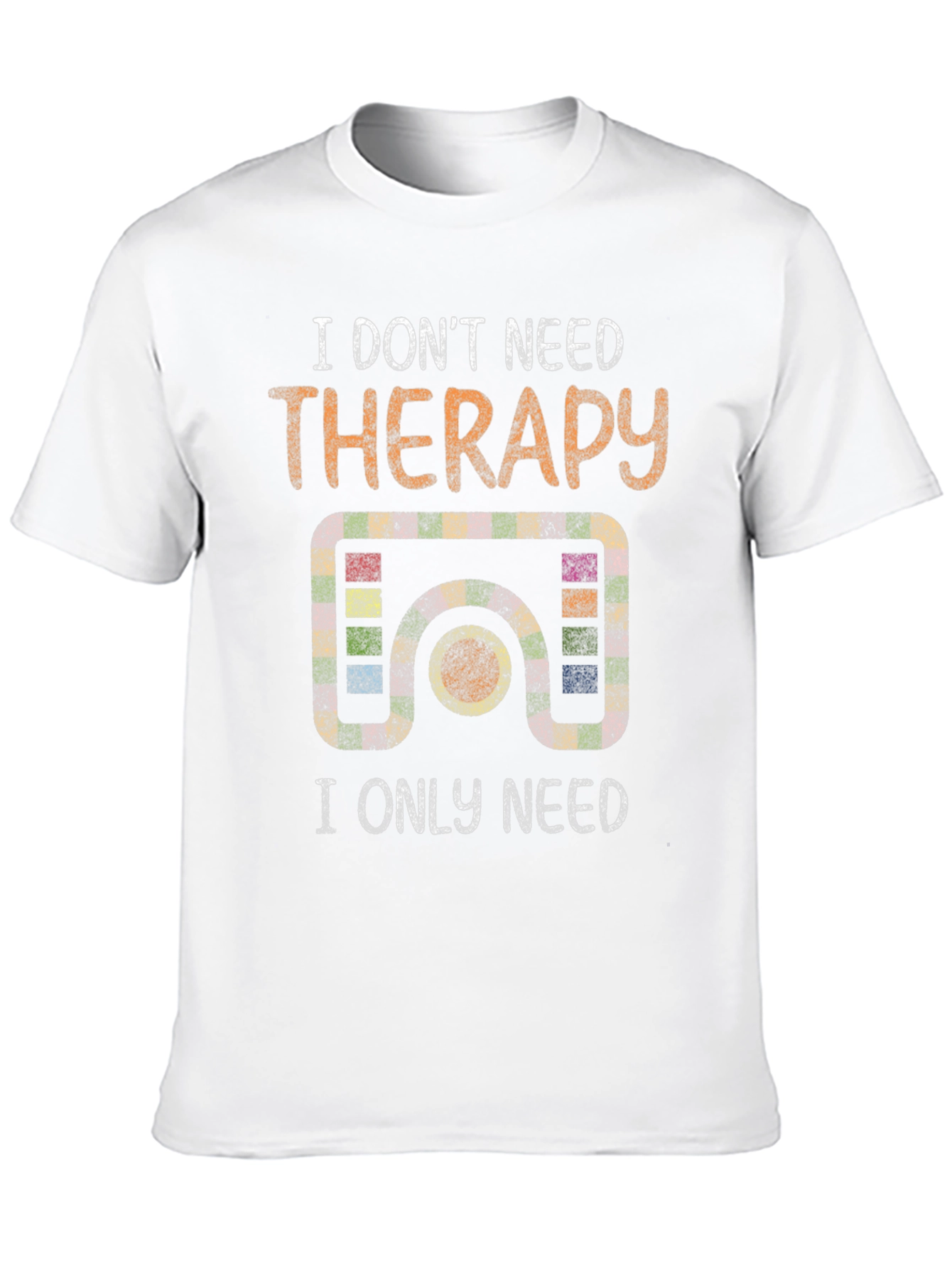 Black I Don't Need Therapy T-Shirt - Pool Lover Tee view 10