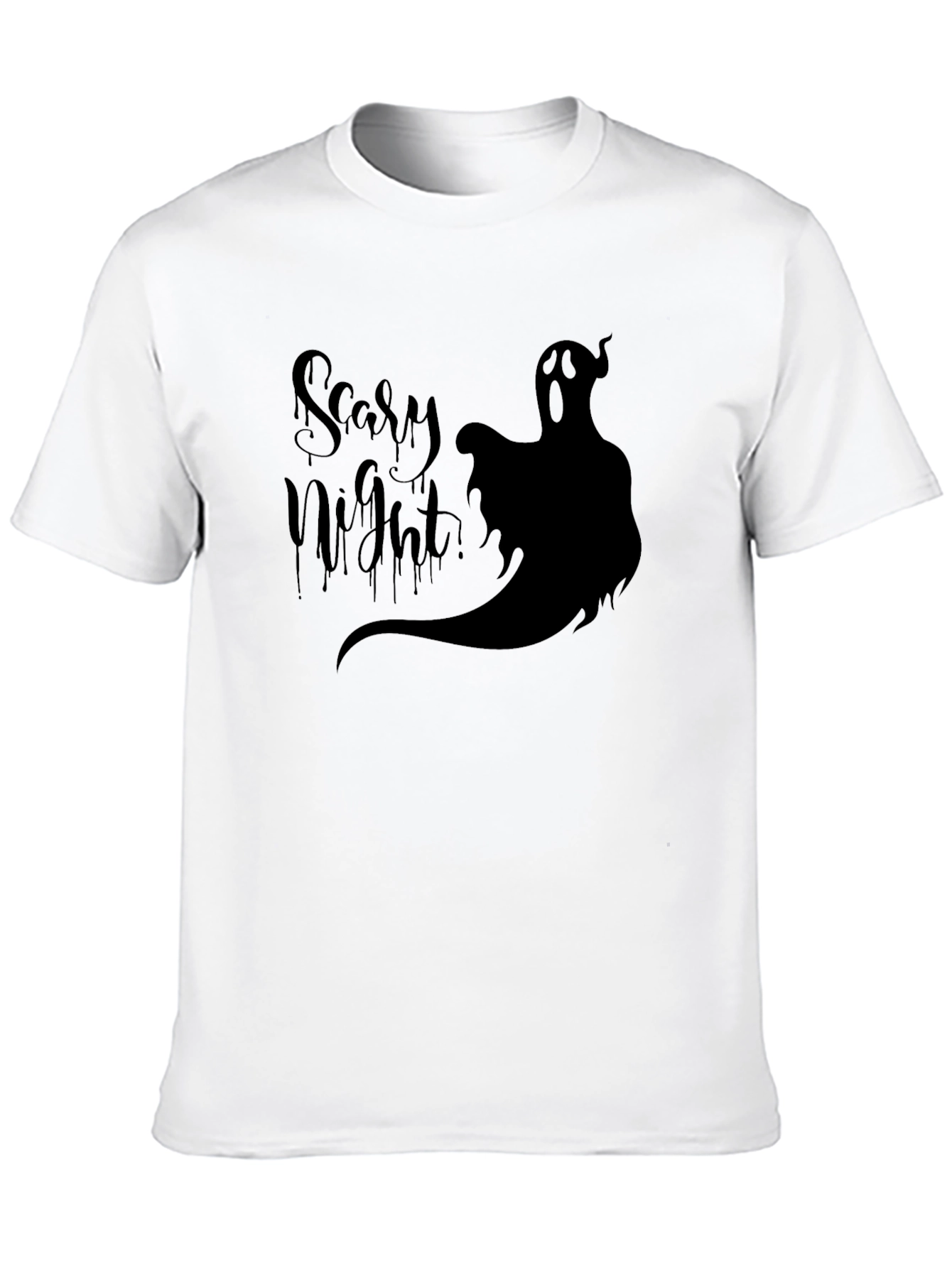 Scary Night Ghost Graphic Tee - Halloween T-Shirt - 10