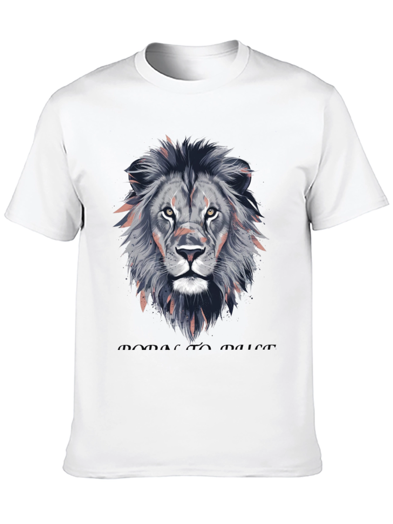 Black Lion Head Graphic T-Shirt - Stylish Animal Print Tee view 10