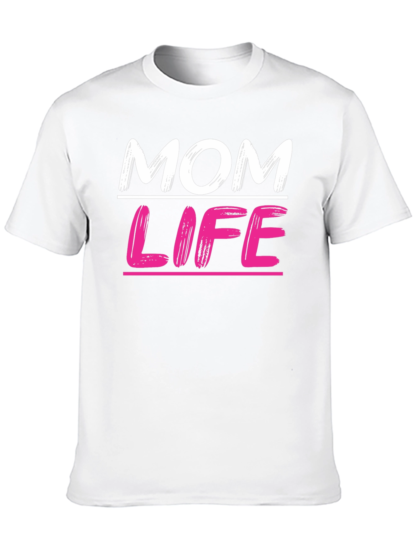 Black Mom Life Graphic Tee - Trendy Casual Top view 10