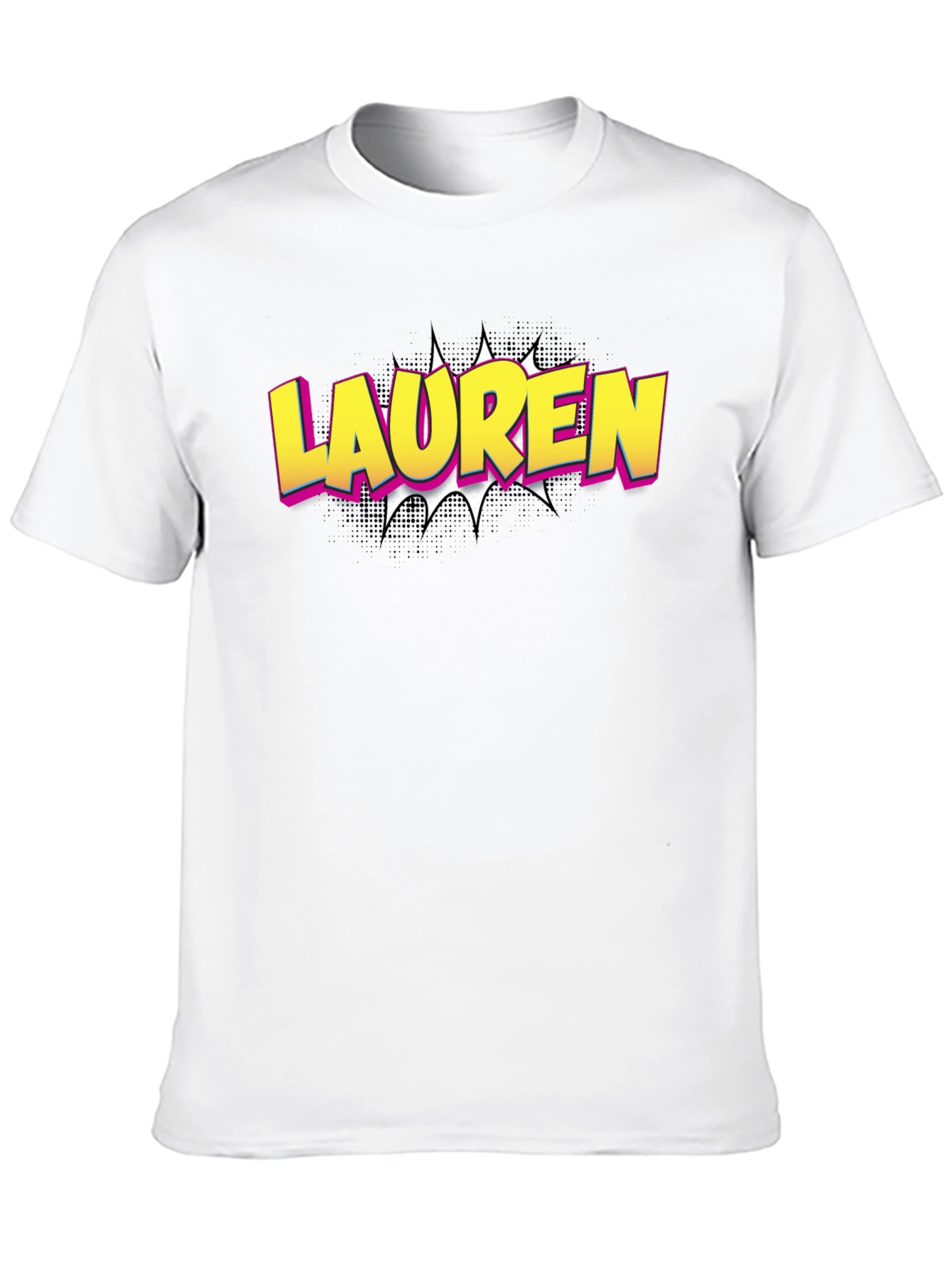 Lauren Comic Book Style T-Shirt - 10