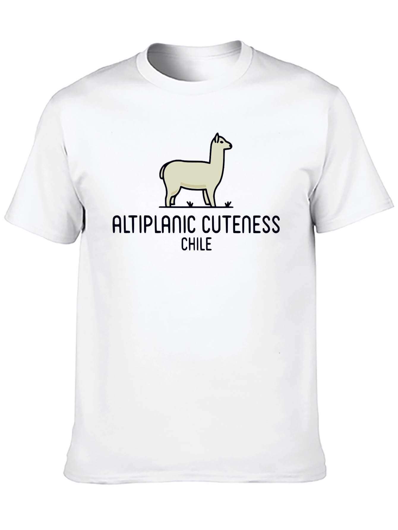 Black Altiplanic Cuteness Chile Graphic Tee view 10