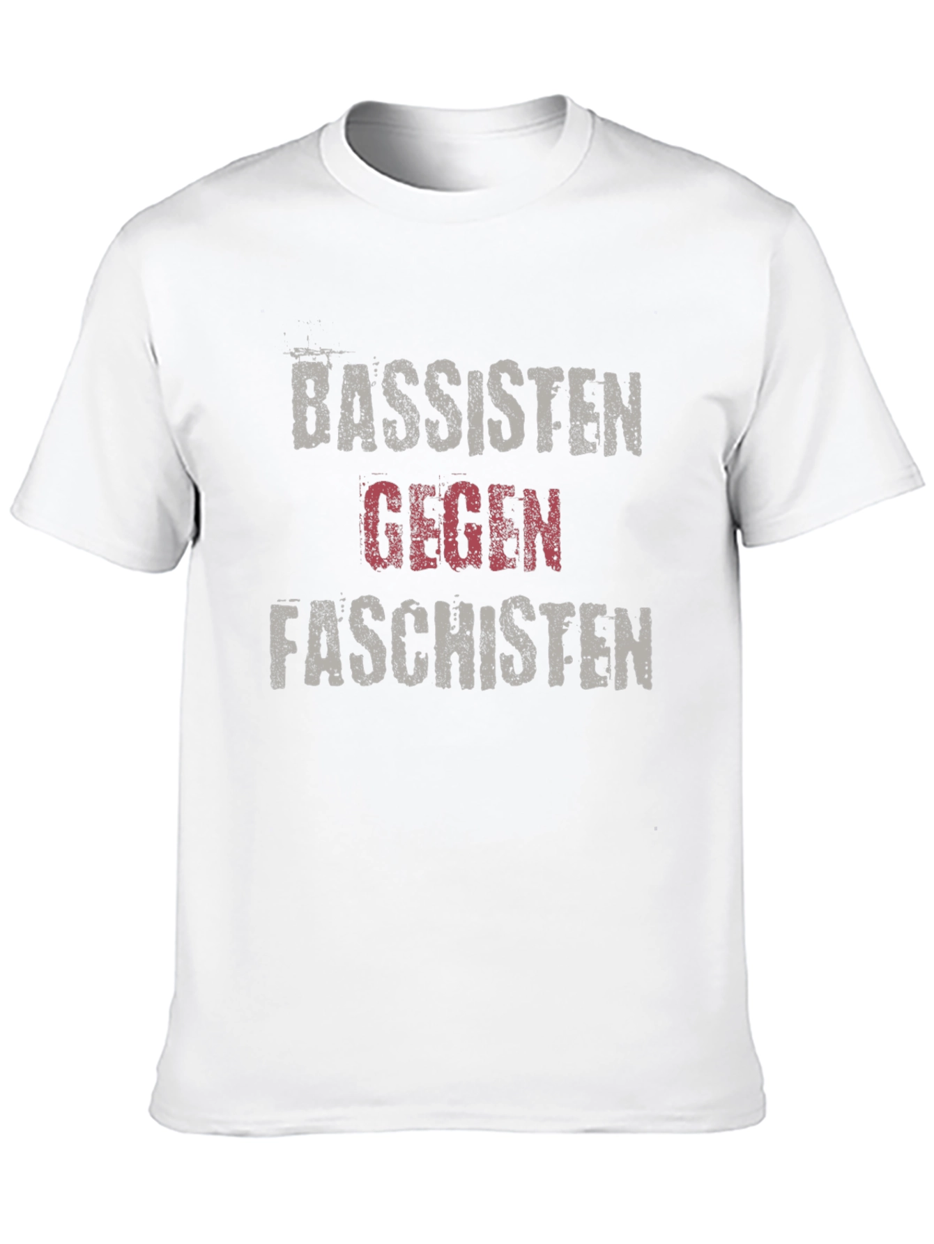 Black Bassisten Gegen Faschisten Anti-Fascist Political T-Shirt view 10