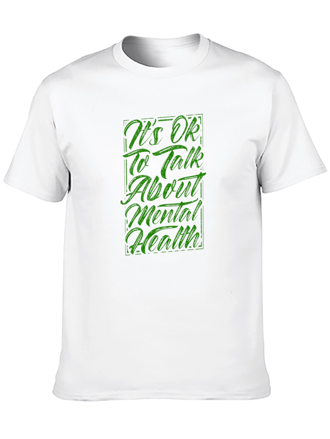 Black Mental Health Awareness Graphic Tee view 10