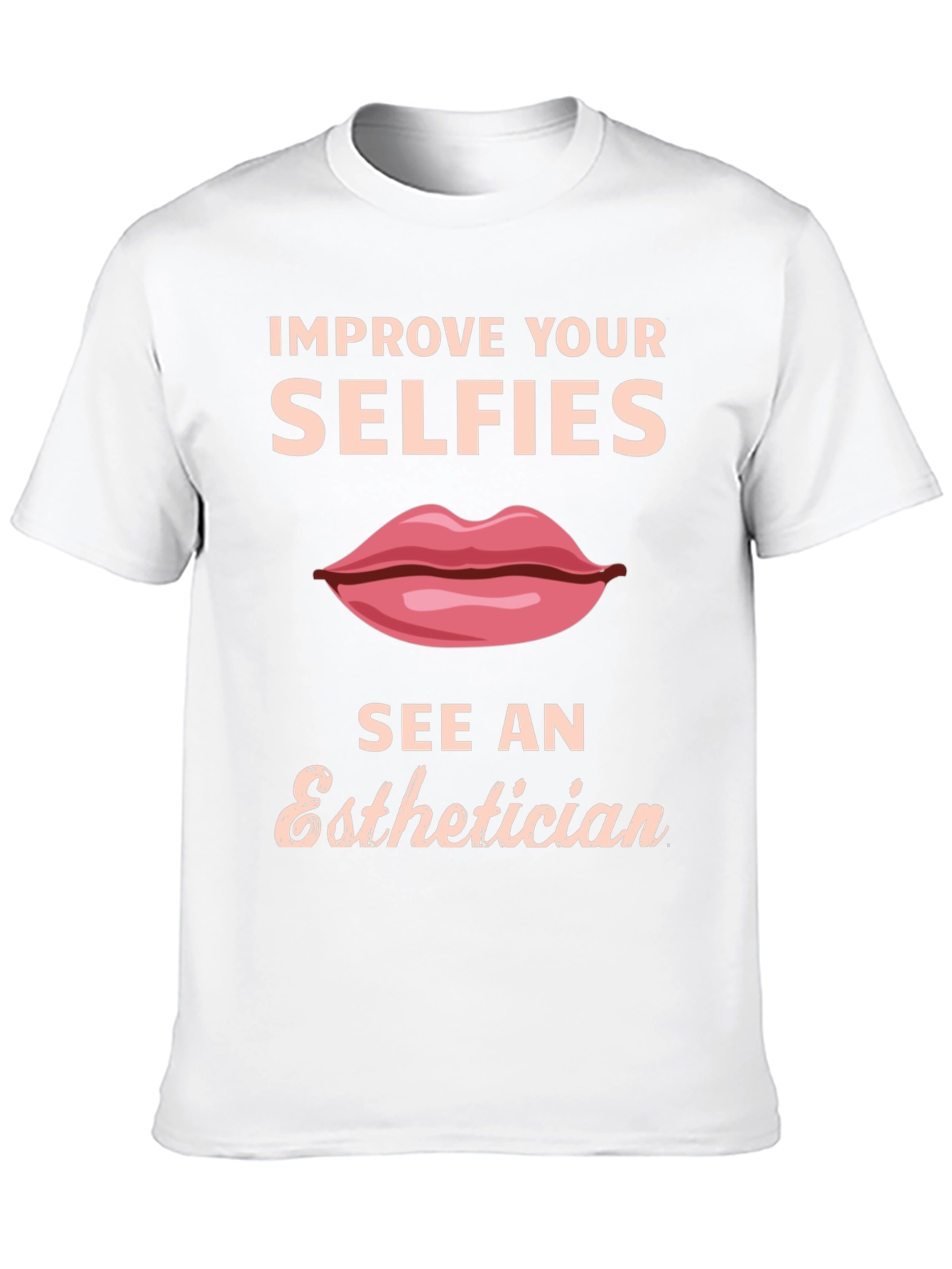 Black Improve Your Selfies T-Shirt view 10