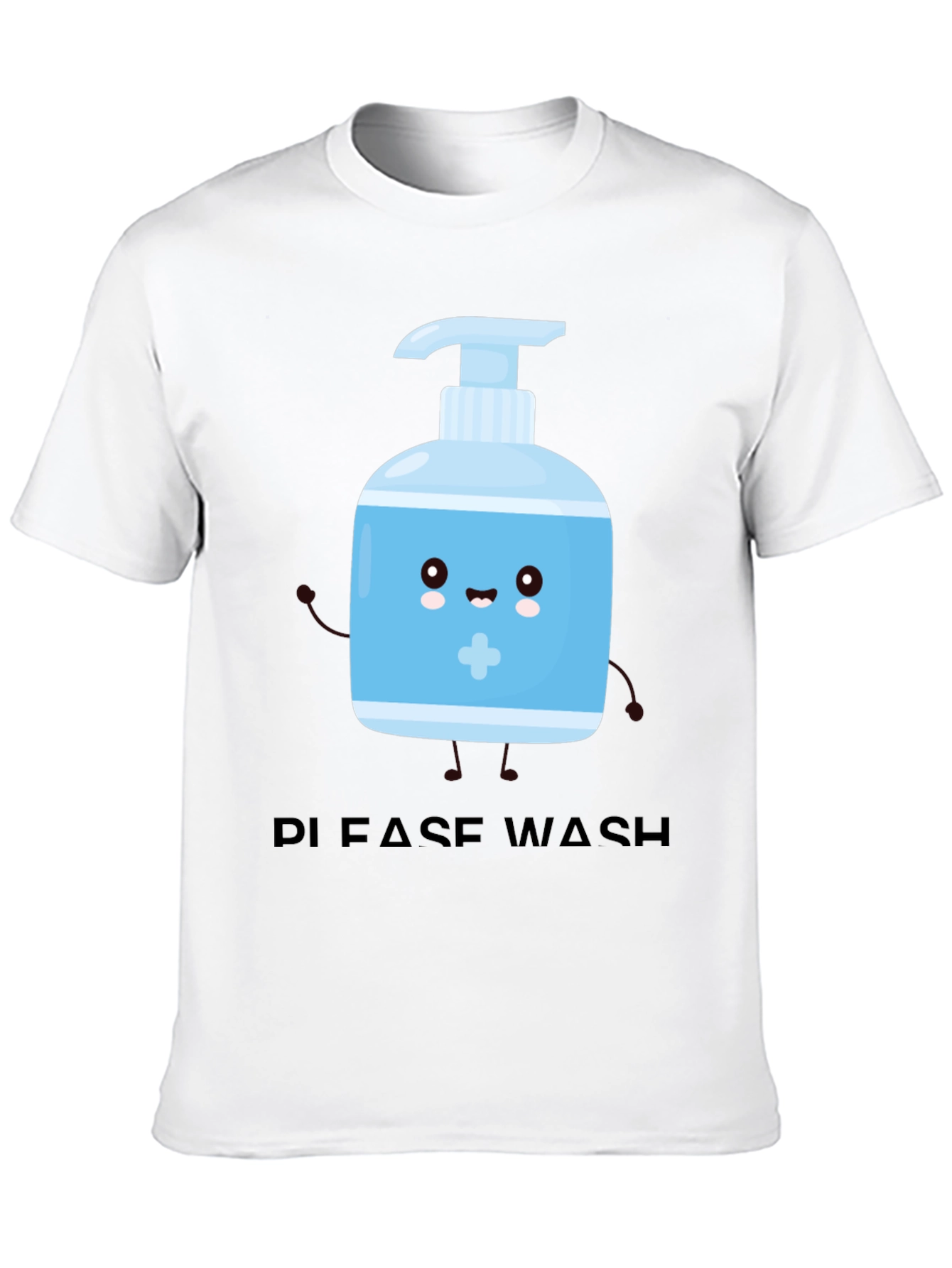 Black Wash Your Hands T-Shirt view 10