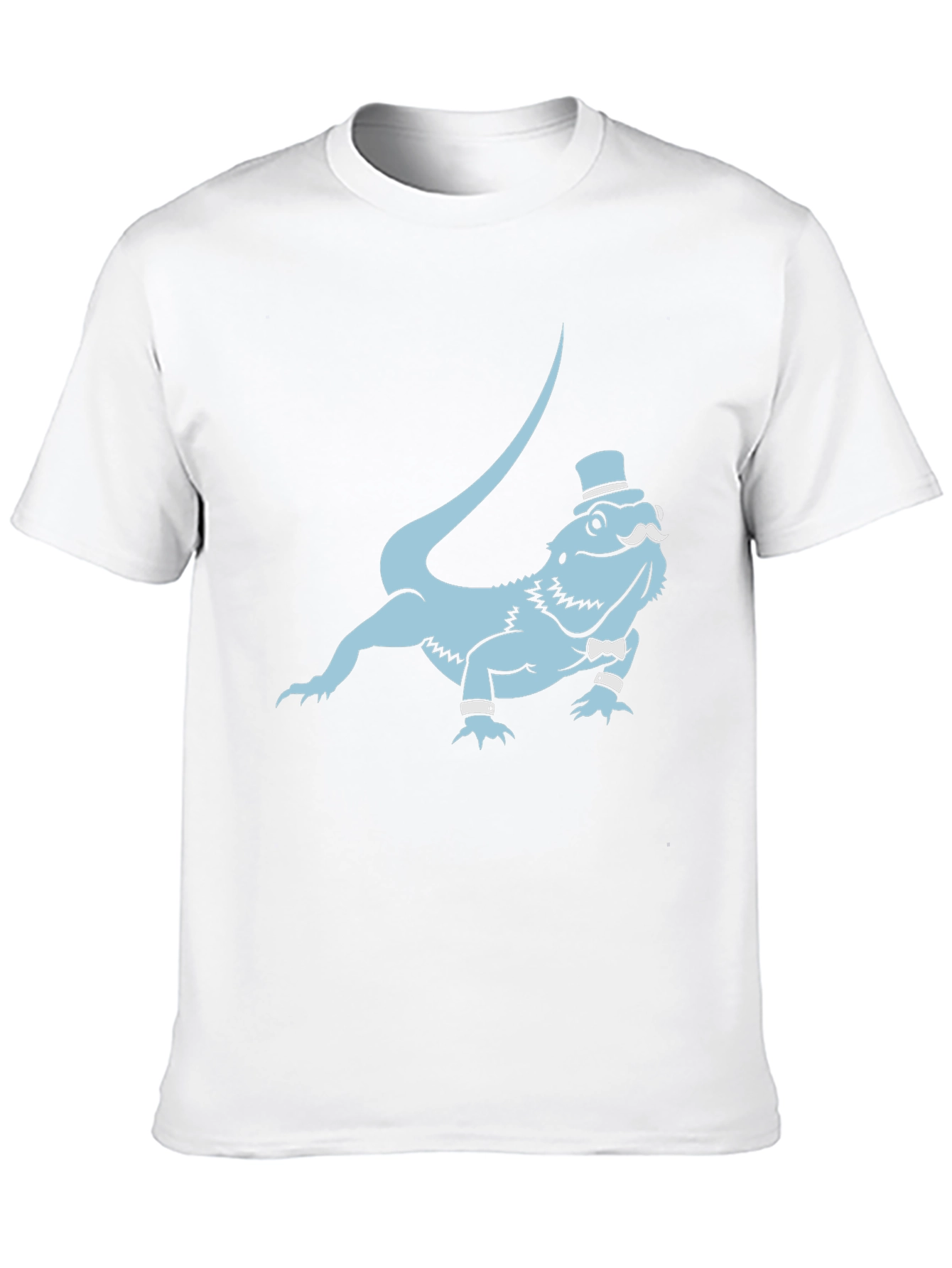 Dapper Lizard Graphic Tee - Funny Reptile Shirt - 10