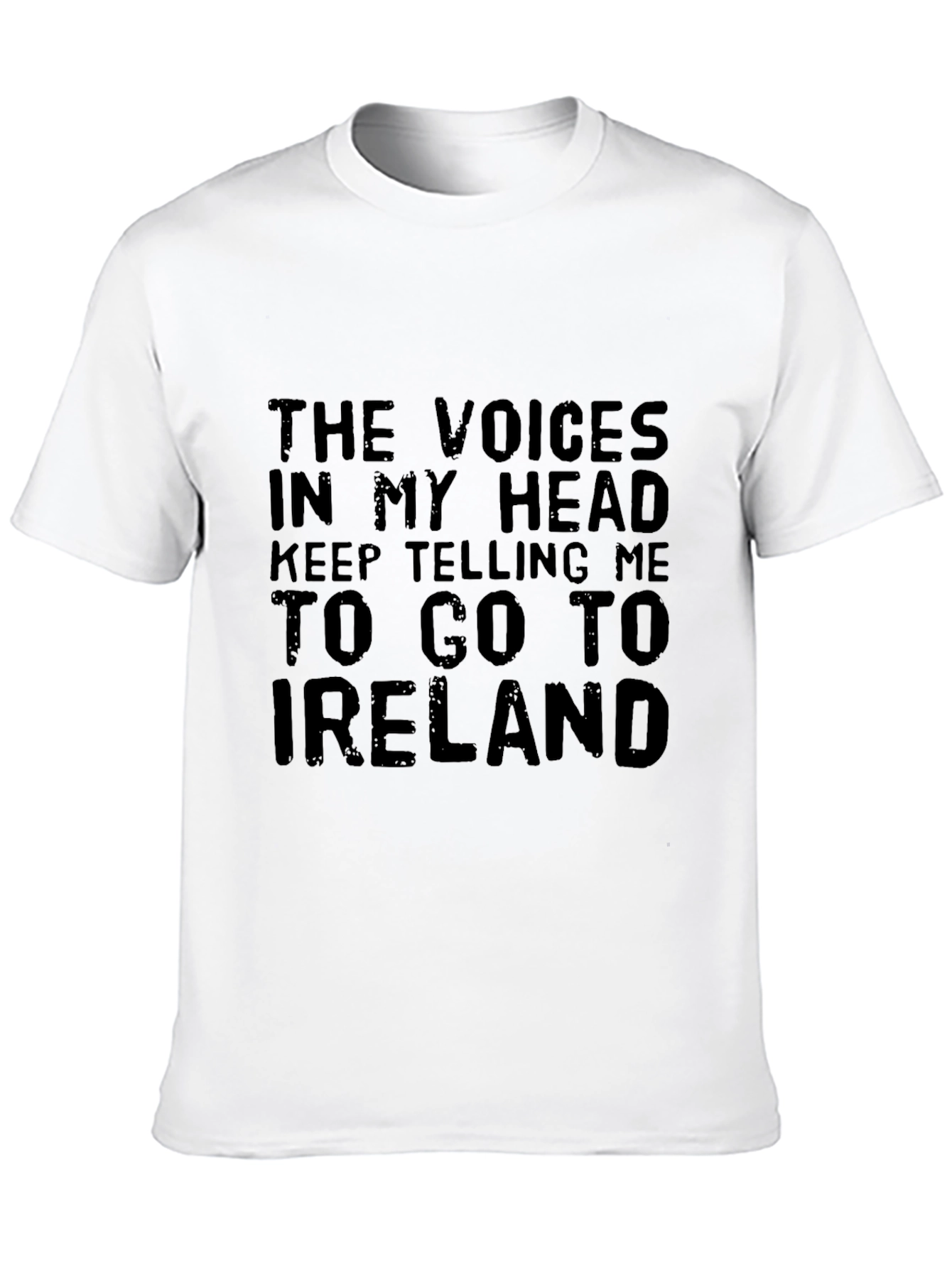 Black Ireland Calling Men's Graphic Tee view 10