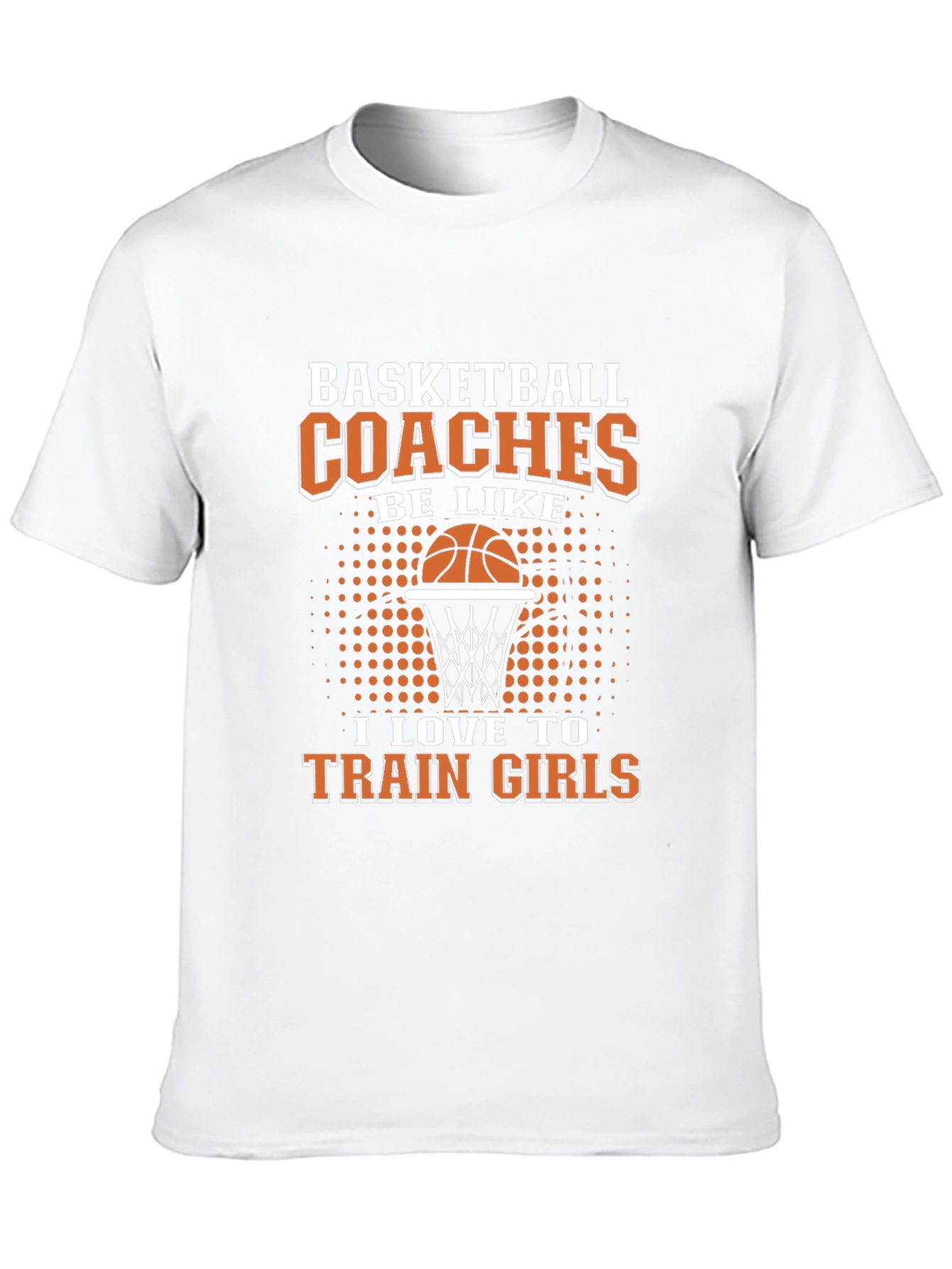 Black Basketball Coaches T-Shirt view 10