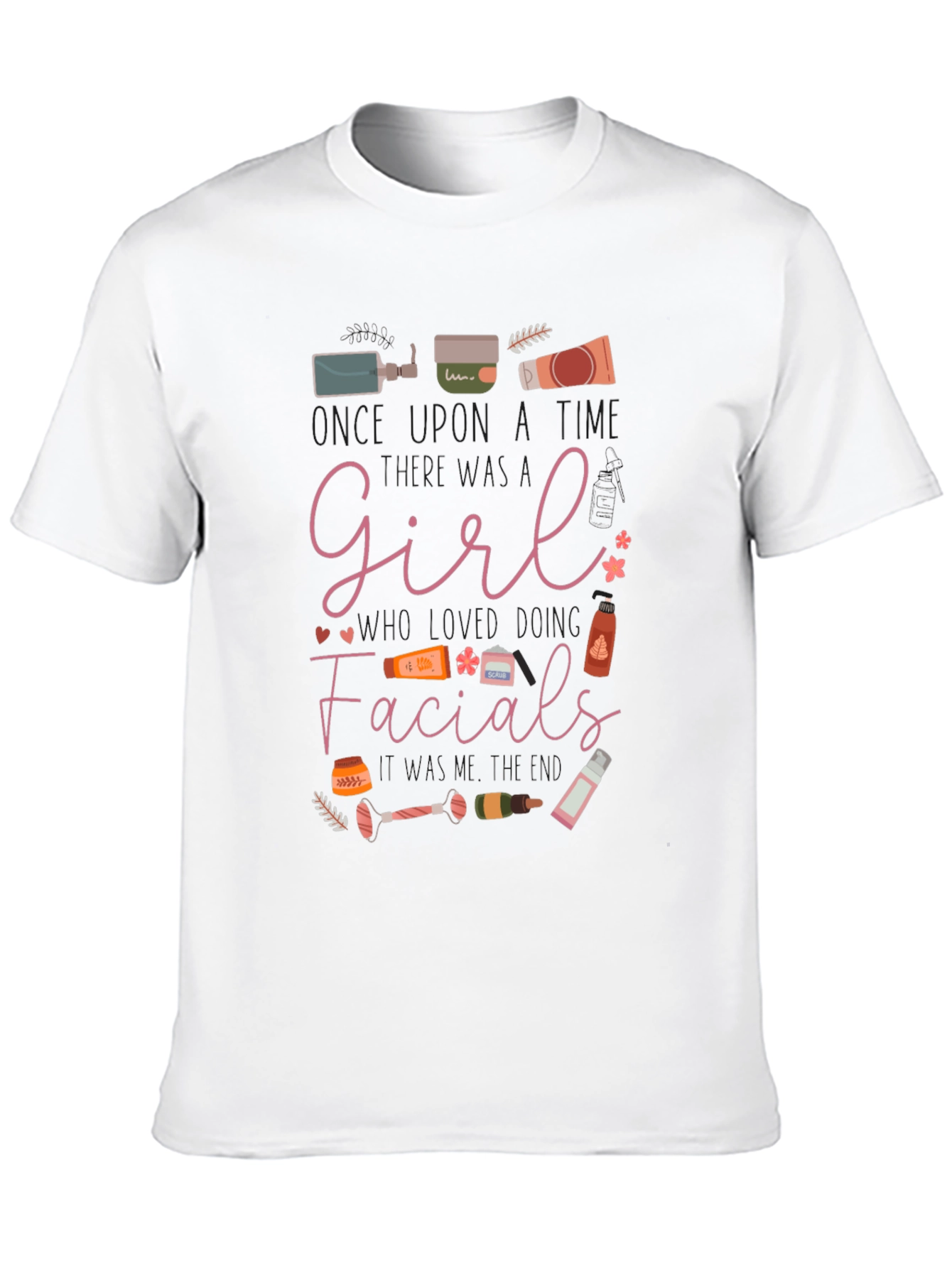 Black Self-Care Facials Graphic Tee view 10