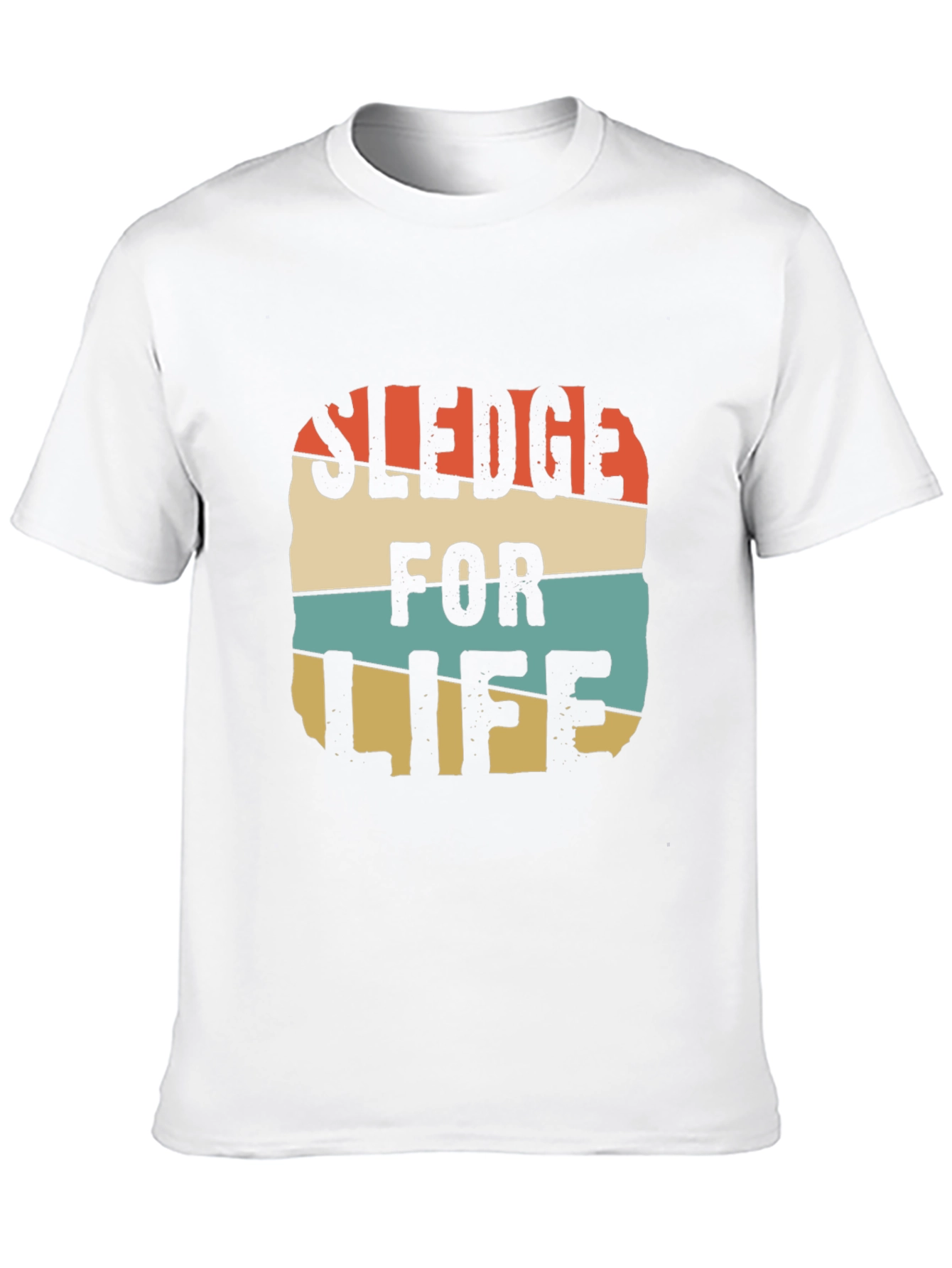 Black Sledge For Life Graphic Tee view 10