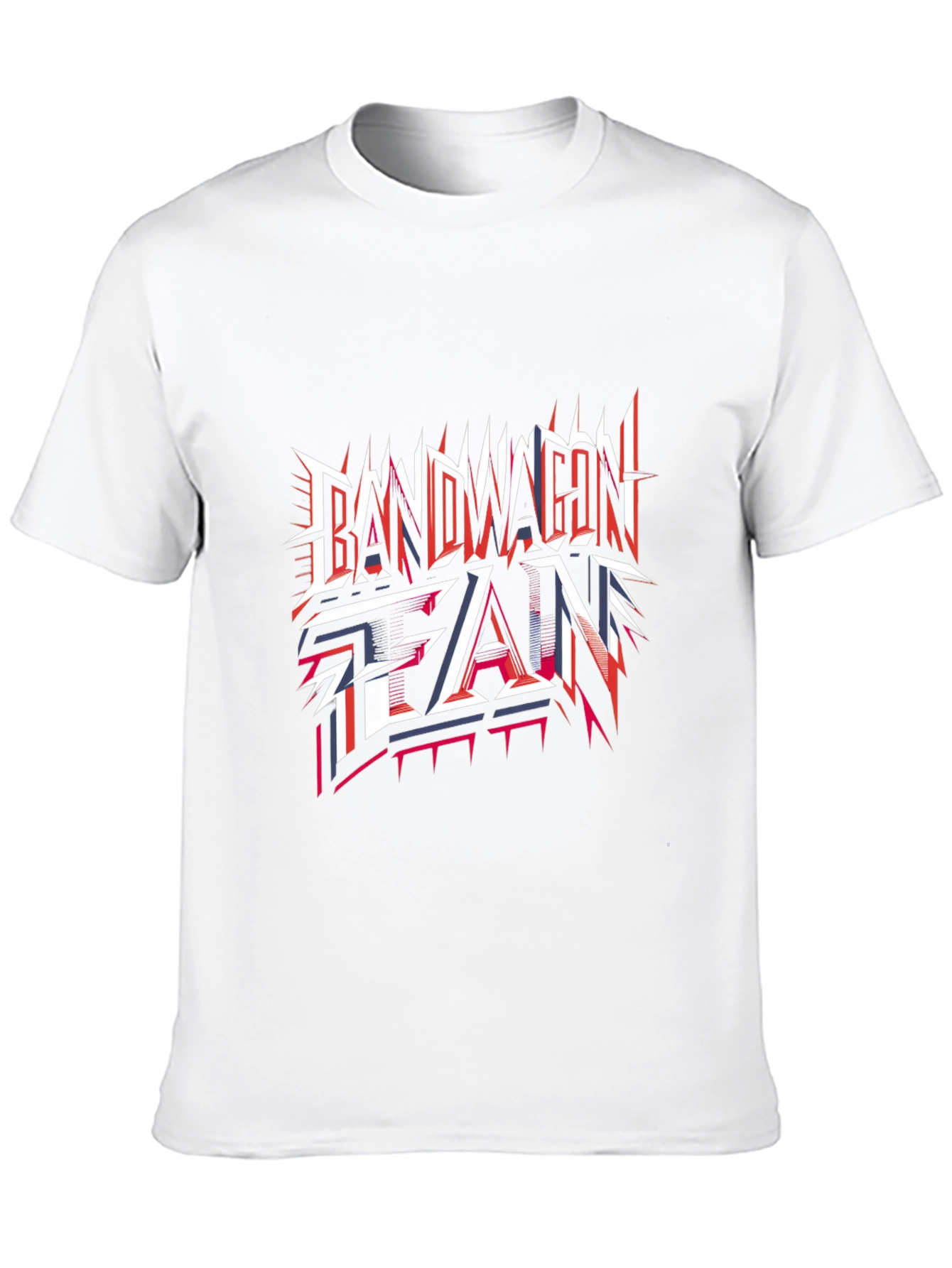 Black Bandwagon Fan Graphic Tee - Black Cotton T-Shirt view 10