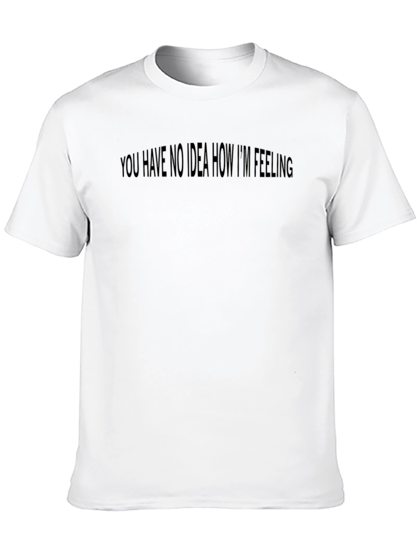 Black Expressive Black Tee: You Have No Idea view 10