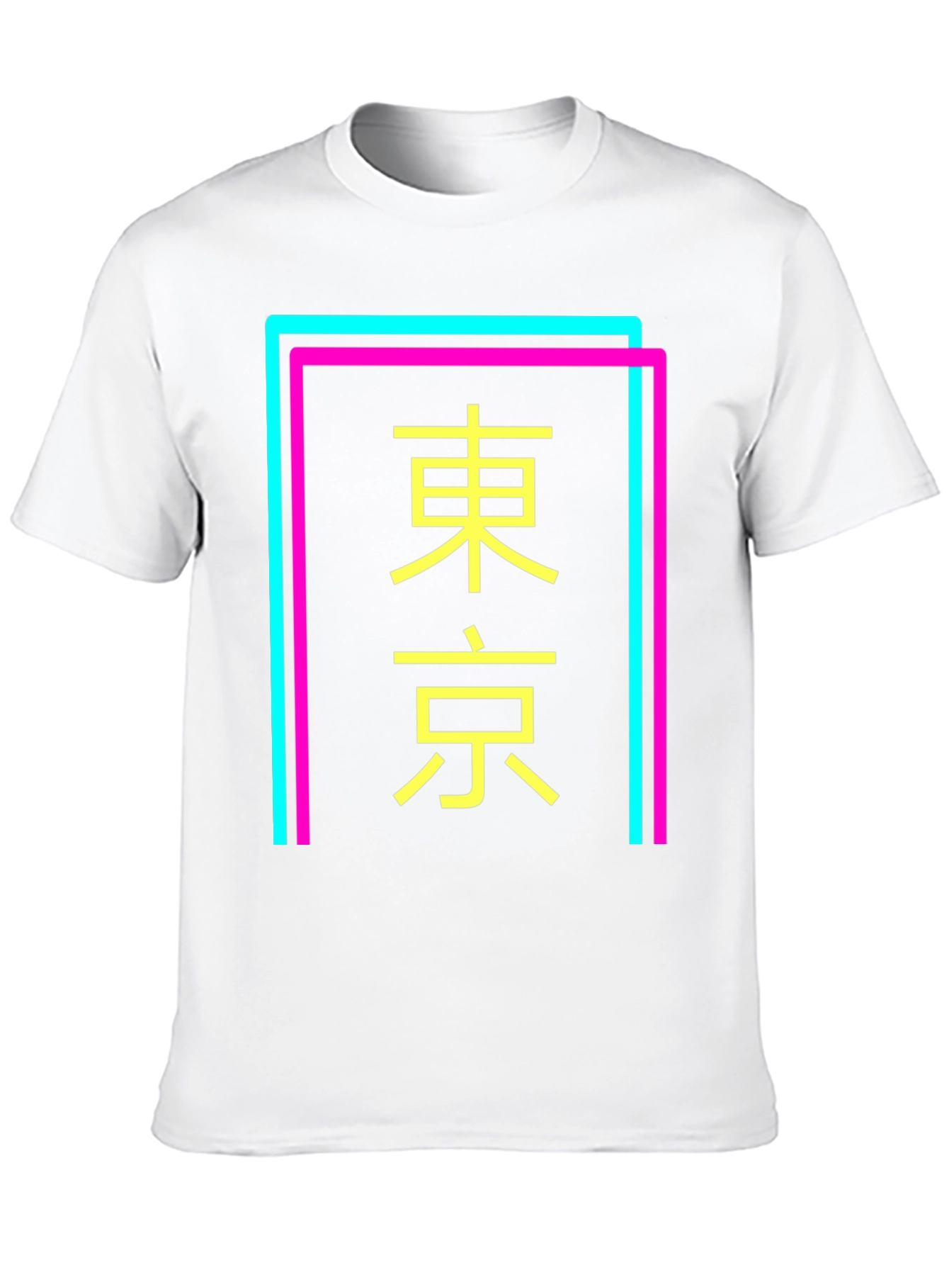 Black Tokyo Graphic Tee - Neon Pop view 10