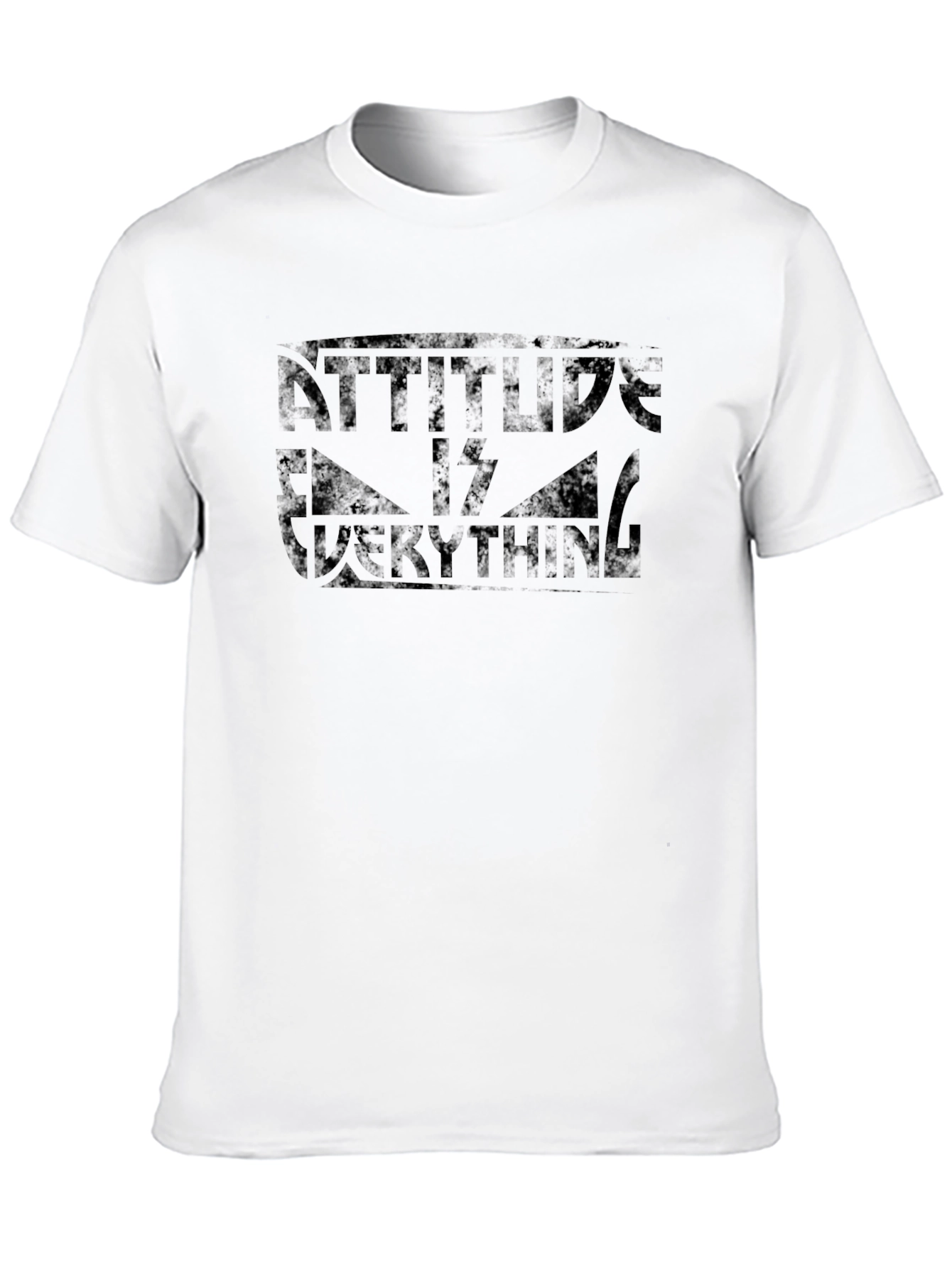 Attitude is Everything Black T-Shirt - 10