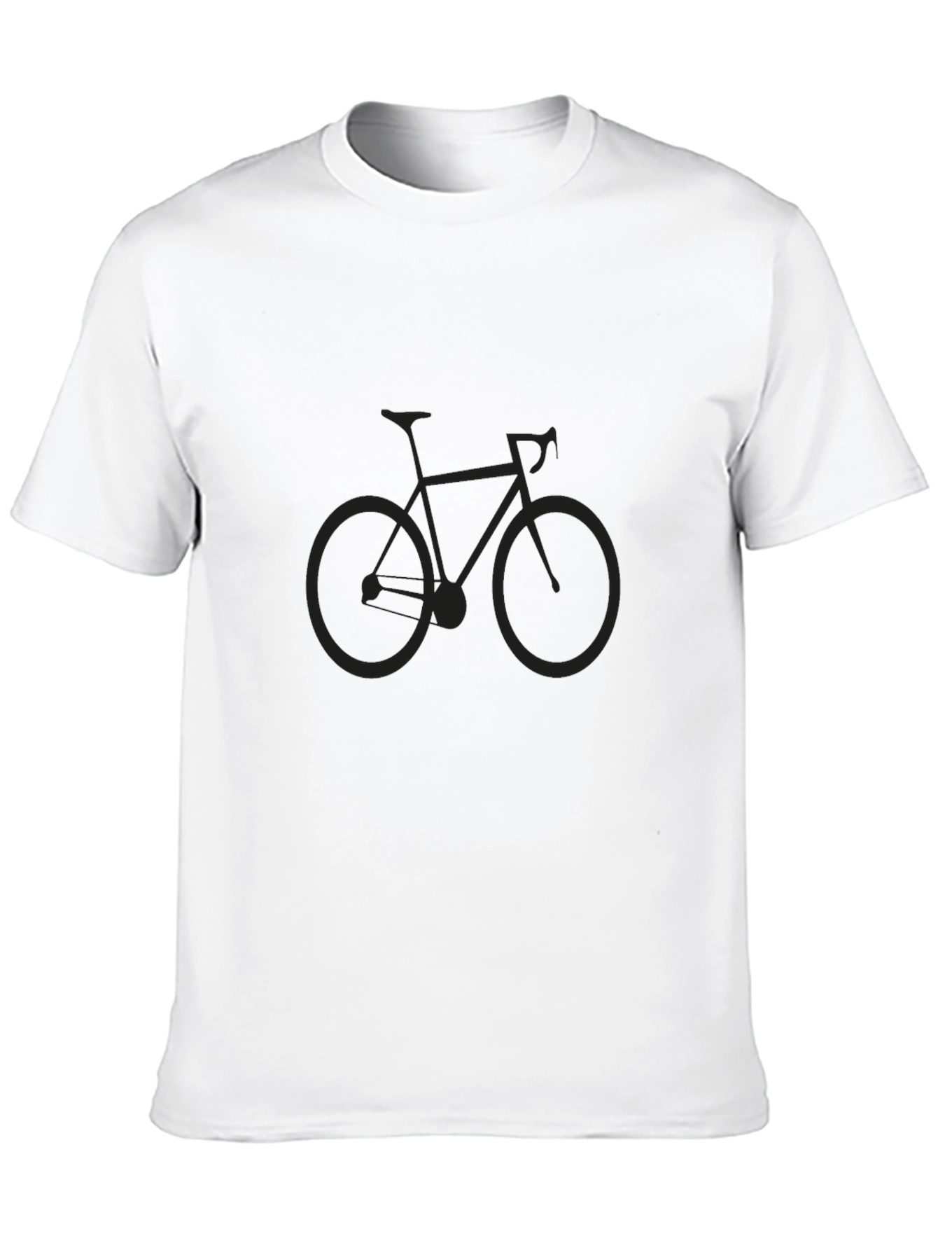 Black Black Bicycle Graphic Tee - Casual Style view 10
