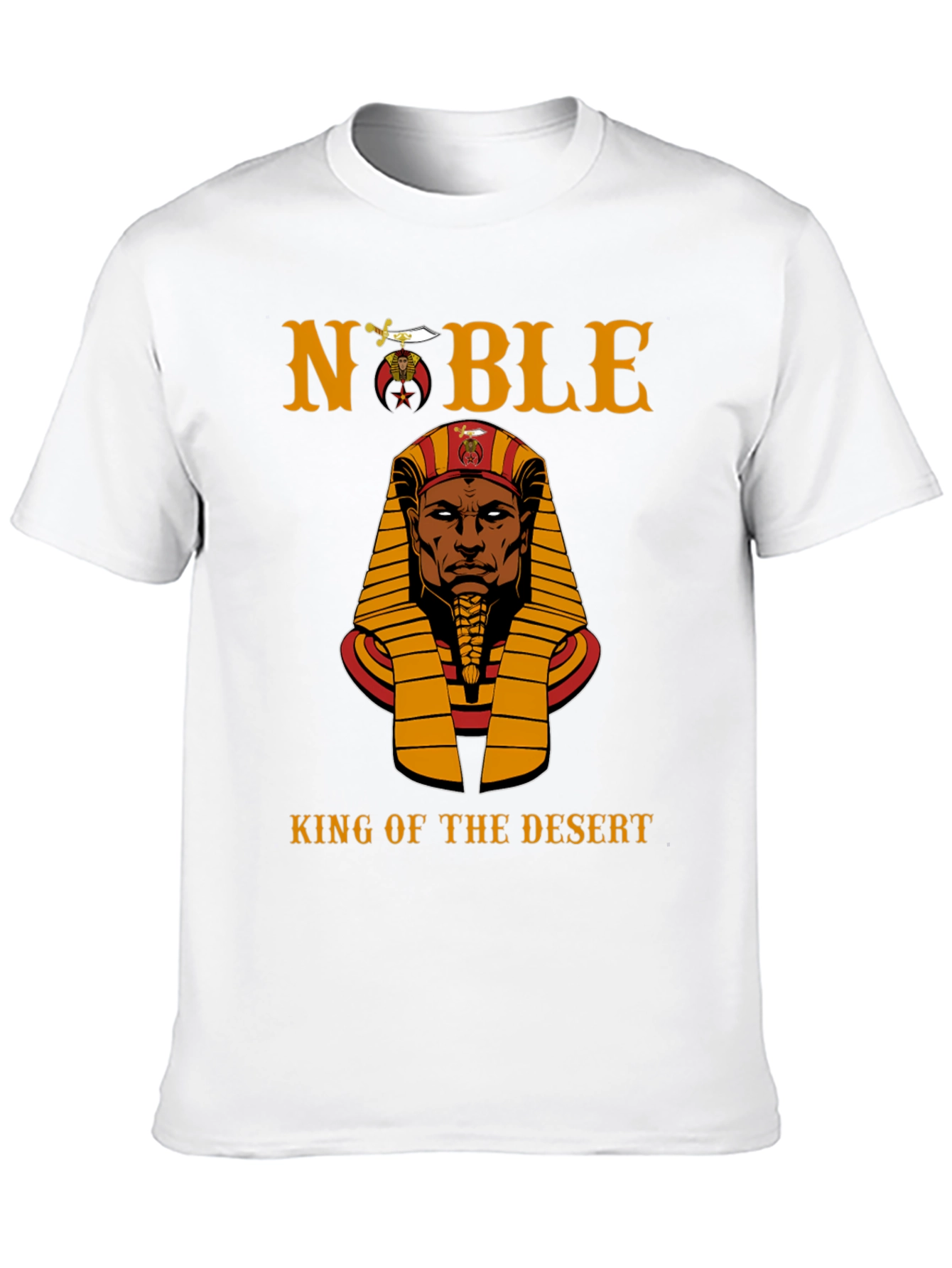 Black Noble King of the Desert T-Shirt - Black view 10