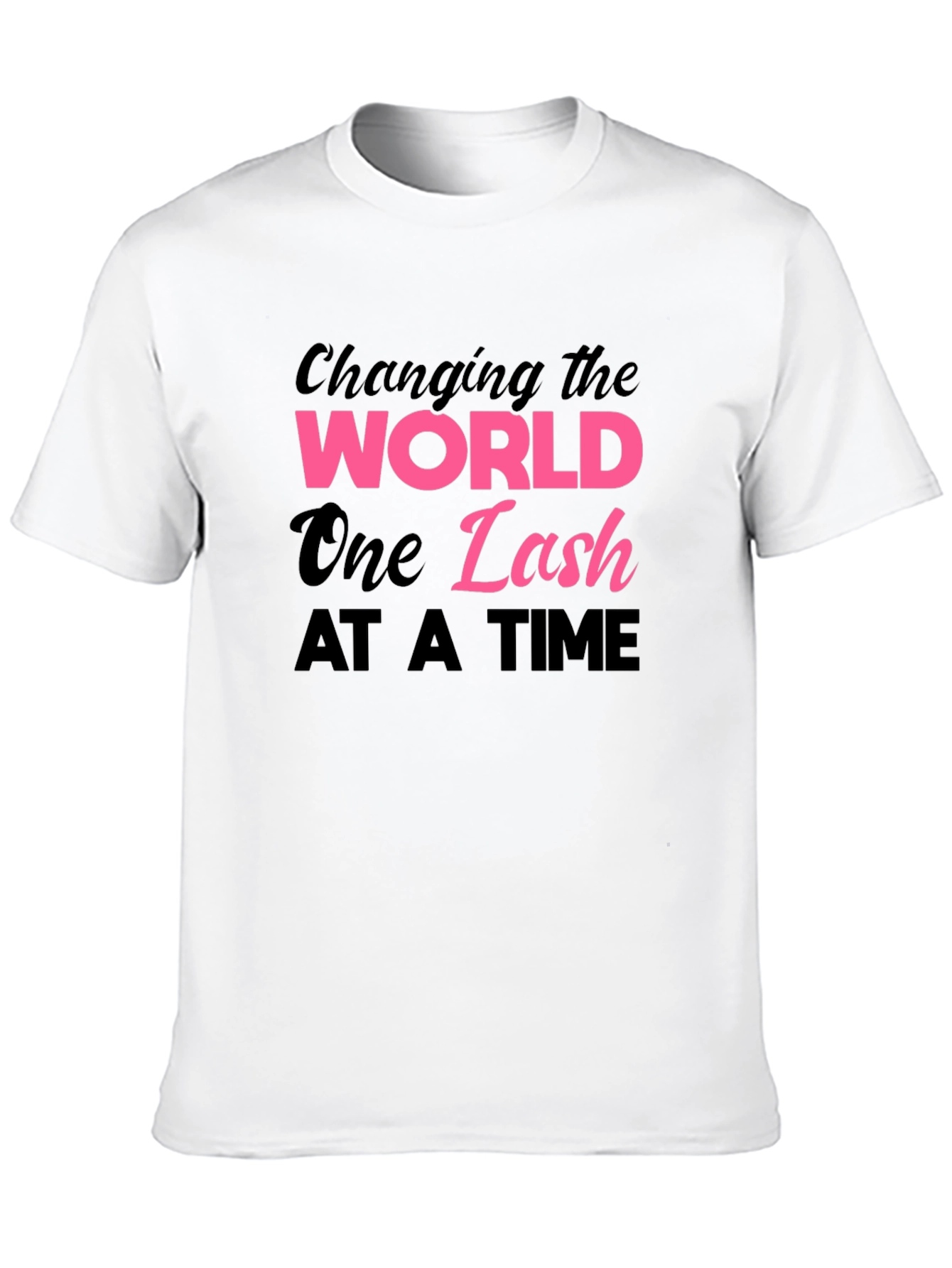 Black Changing the World One Lash at a Time T-Shirt view 10