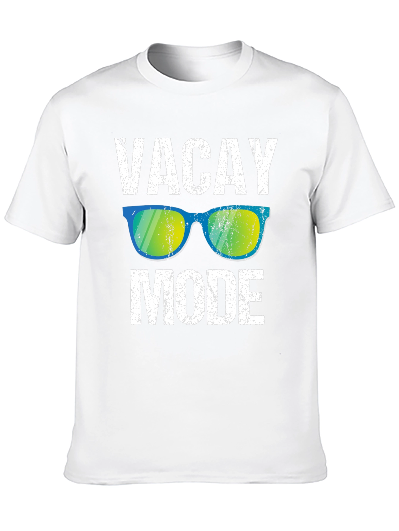 Black Vacay Mode Graphic Tee - Relaxed Holiday Style view 10