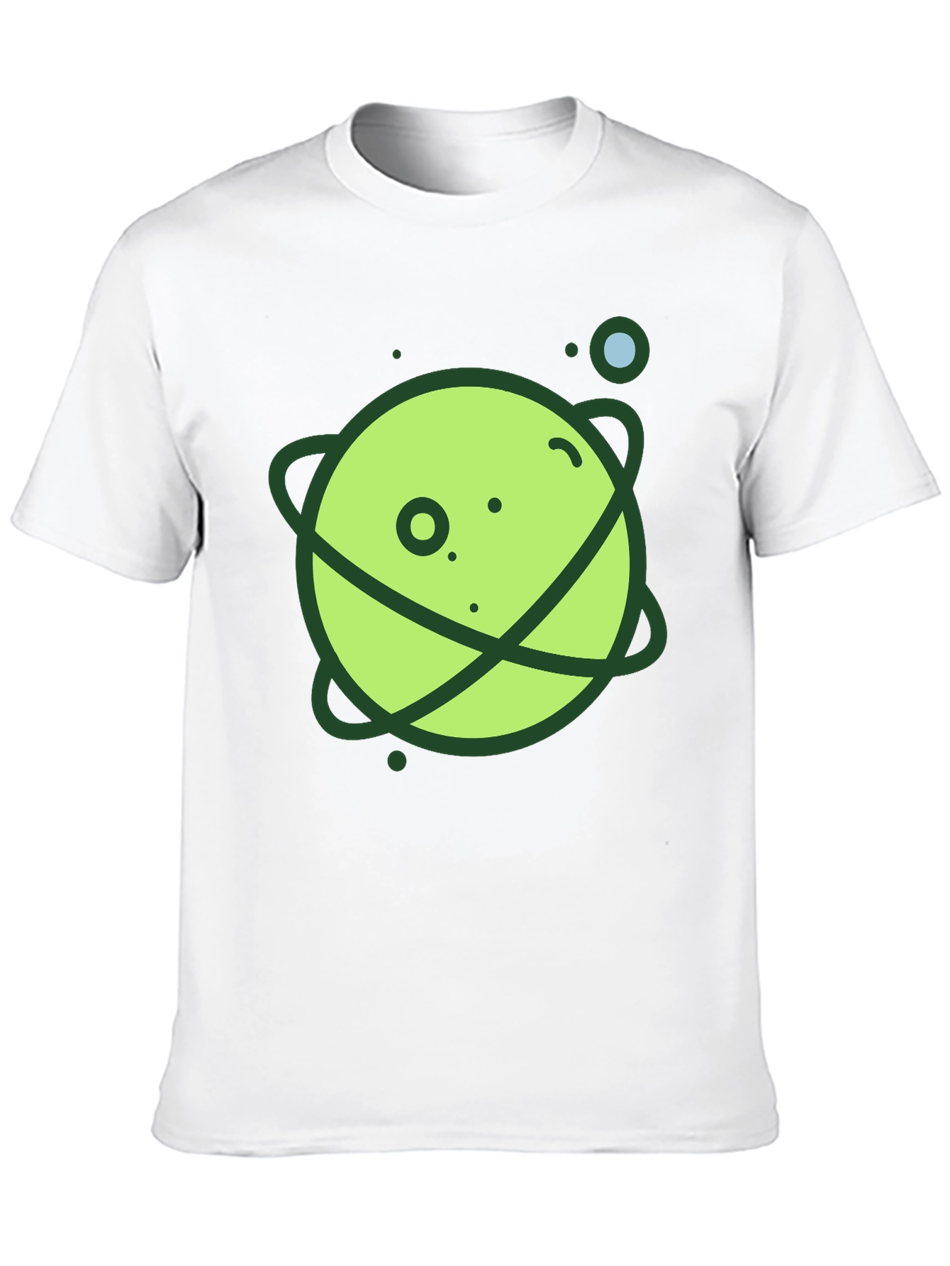 Black Planet Graphic Black T-Shirt view 10