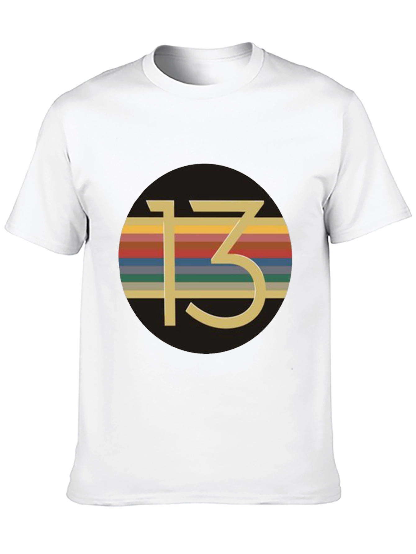 Black Retro 13 T-Shirt view 10