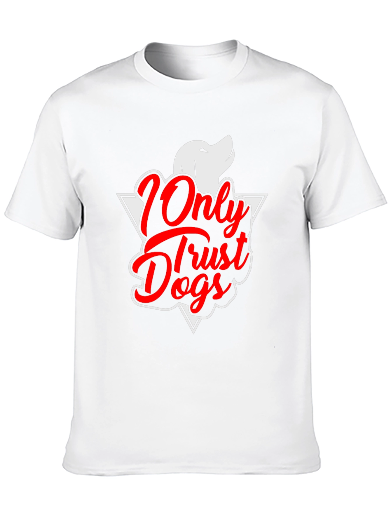 Black Only Trust Dogs Graphic T-Shirt view 10