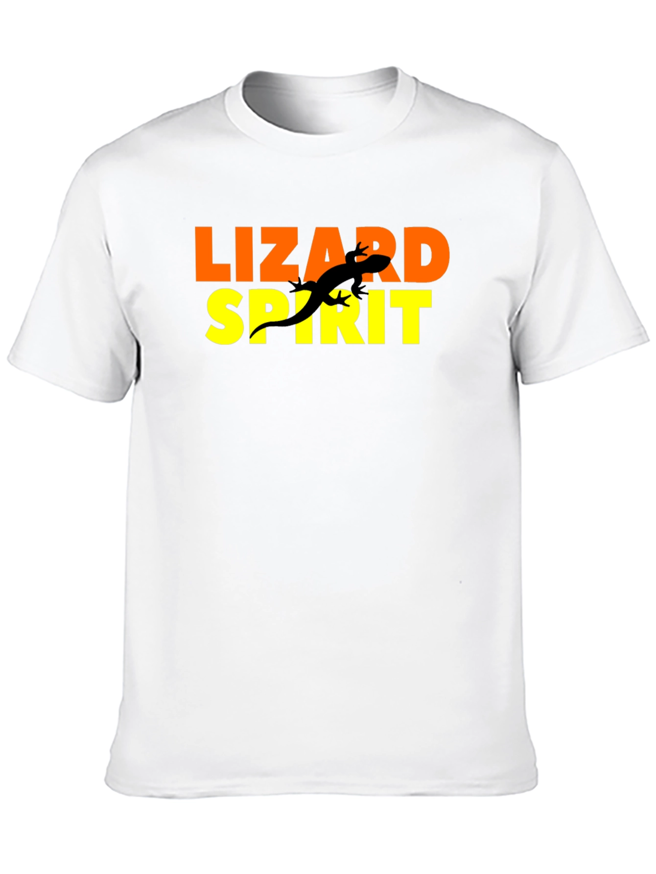 Black Lizard Spirit Graphic Tee - Black Cotton view 10