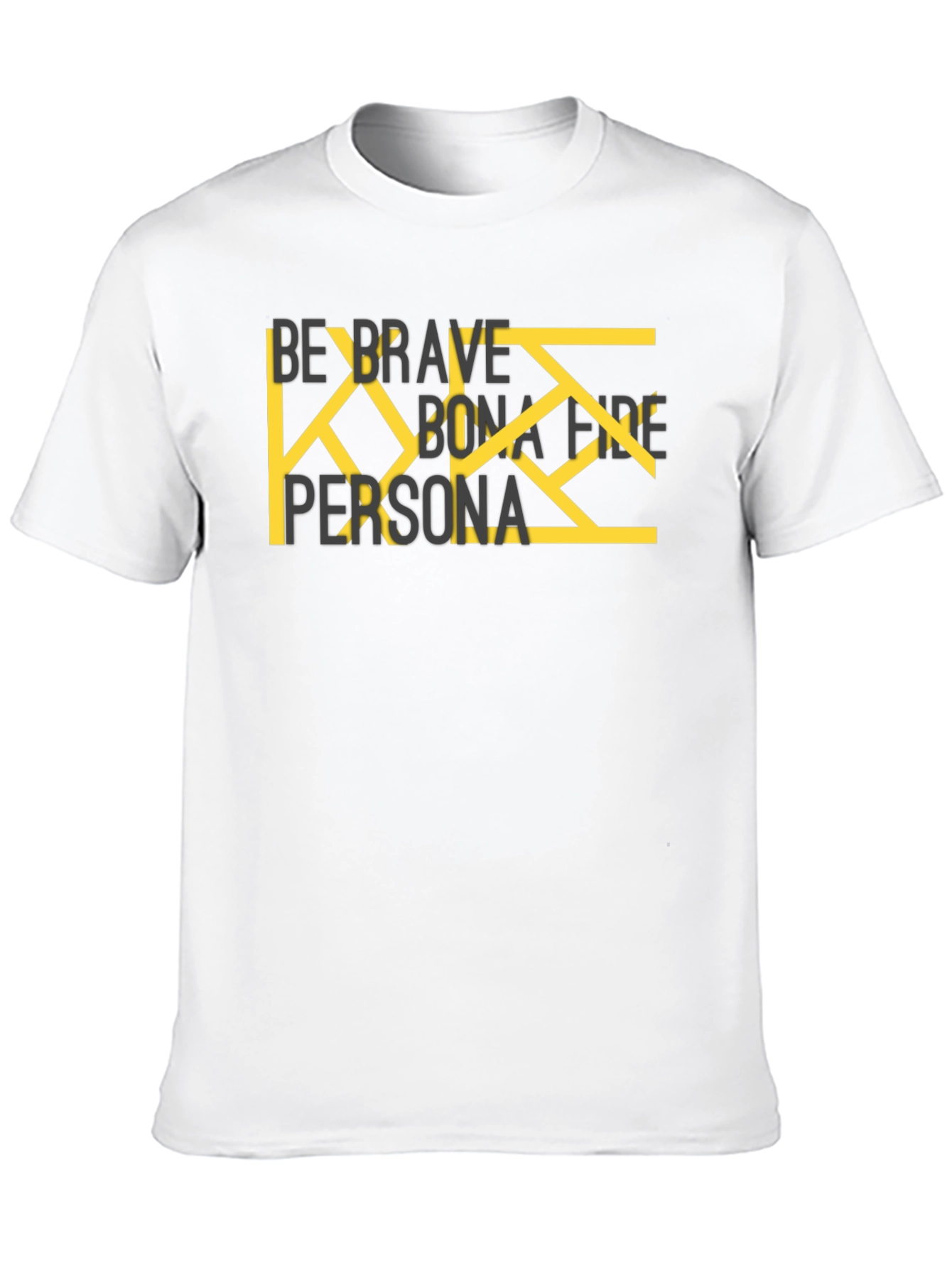 Black Be Brave Graphic T-Shirt view 10