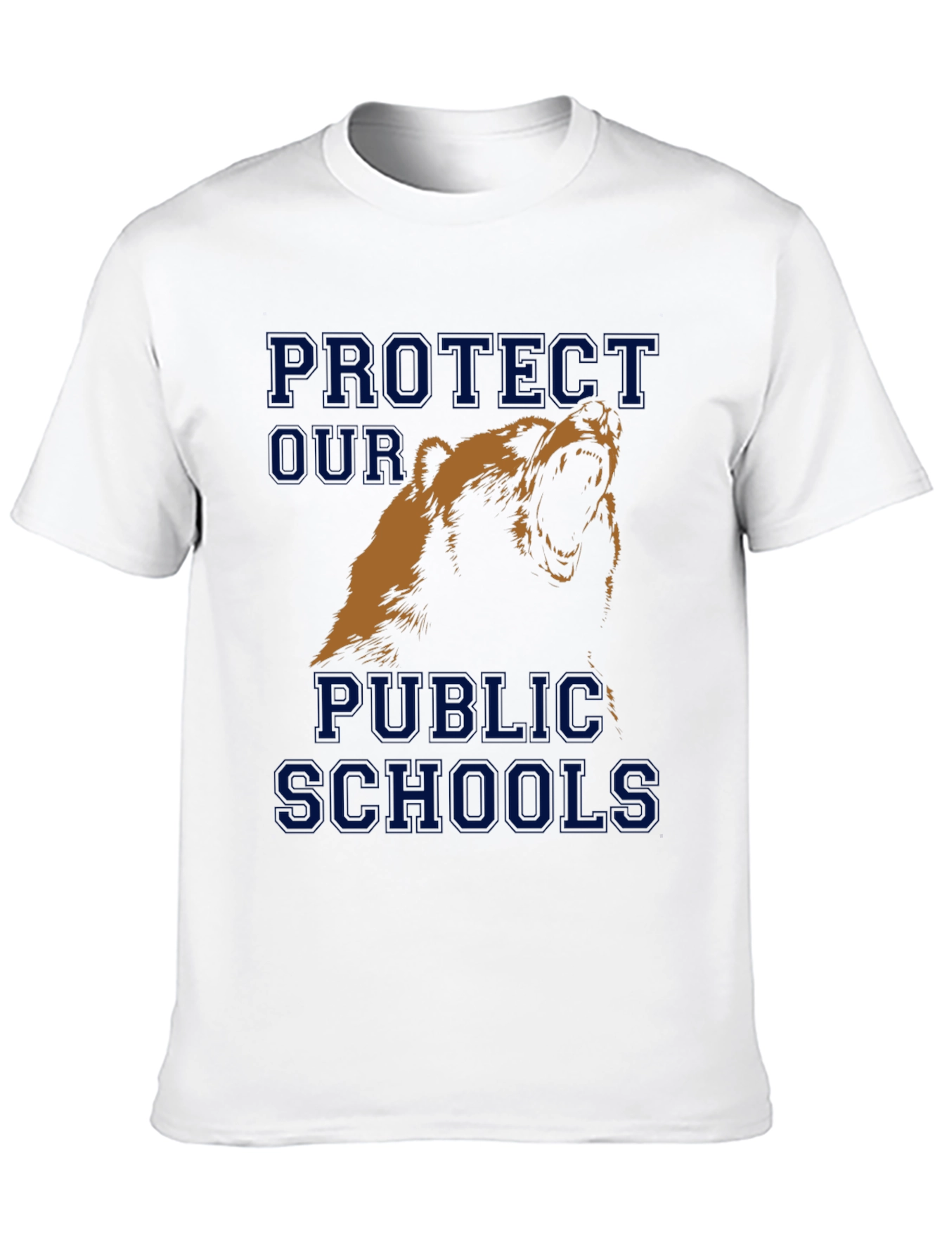 Black Protect Our Public Schools Graphic T-Shirt view 10