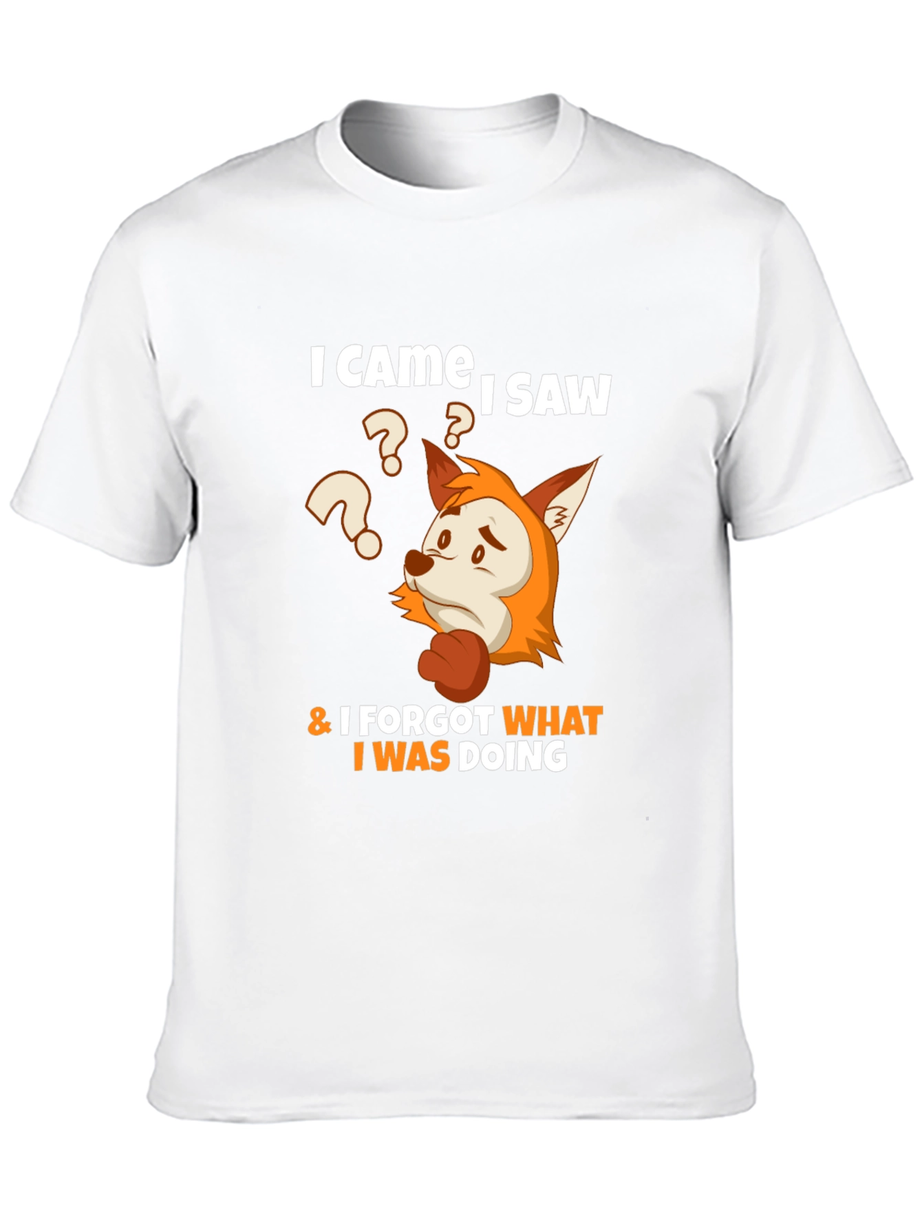 Black I Came I Saw I Forgot What I Was Doing T-Shirt view 10