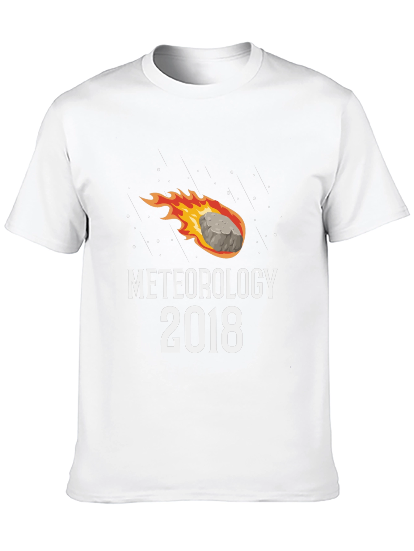 Black Meteorology 2018 Graphic Tee - Black Cotton T-Shirt view 10