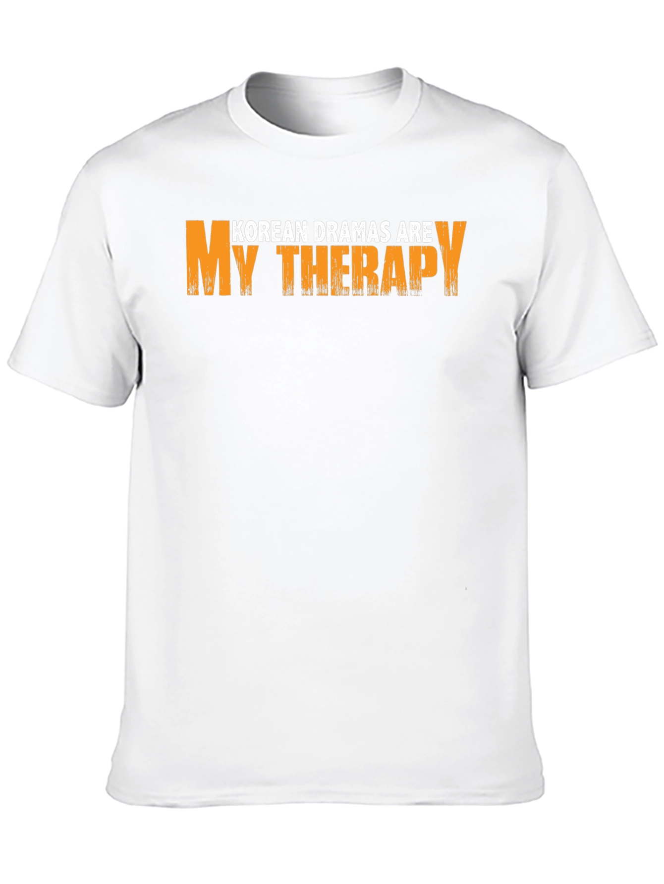Black Korean Dramas Are My Therapy Graphic T-Shirt view 10