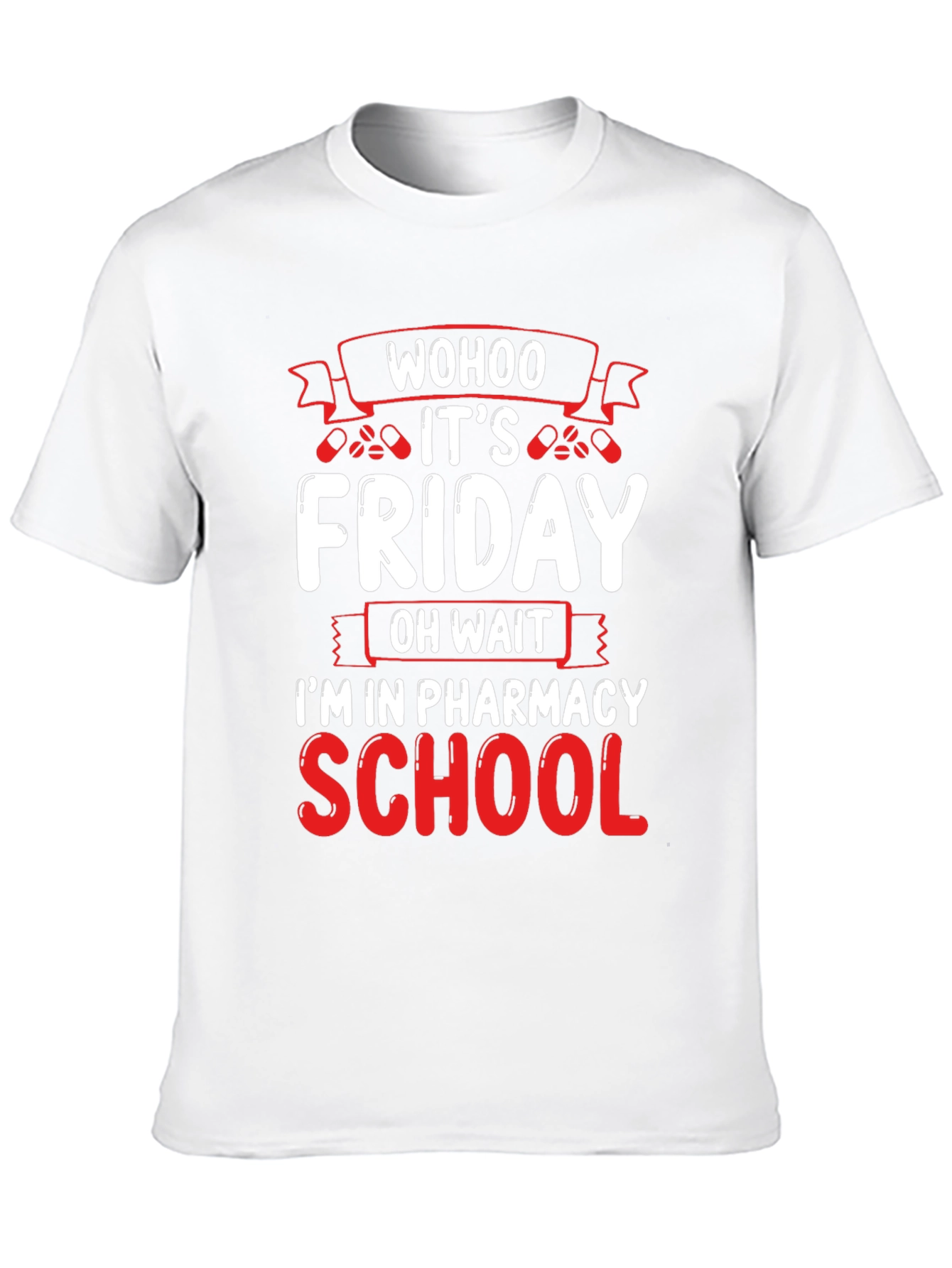 Black Pharmacy School Friday T-Shirt view 10