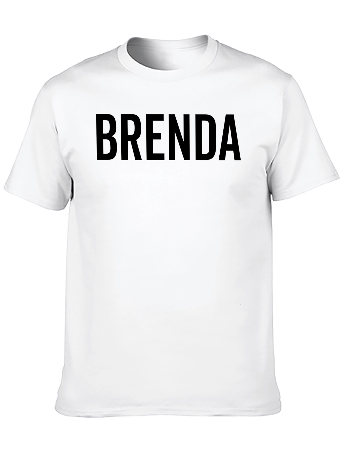 Black Brenda Tee - Personalized Black T-Shirt view 10