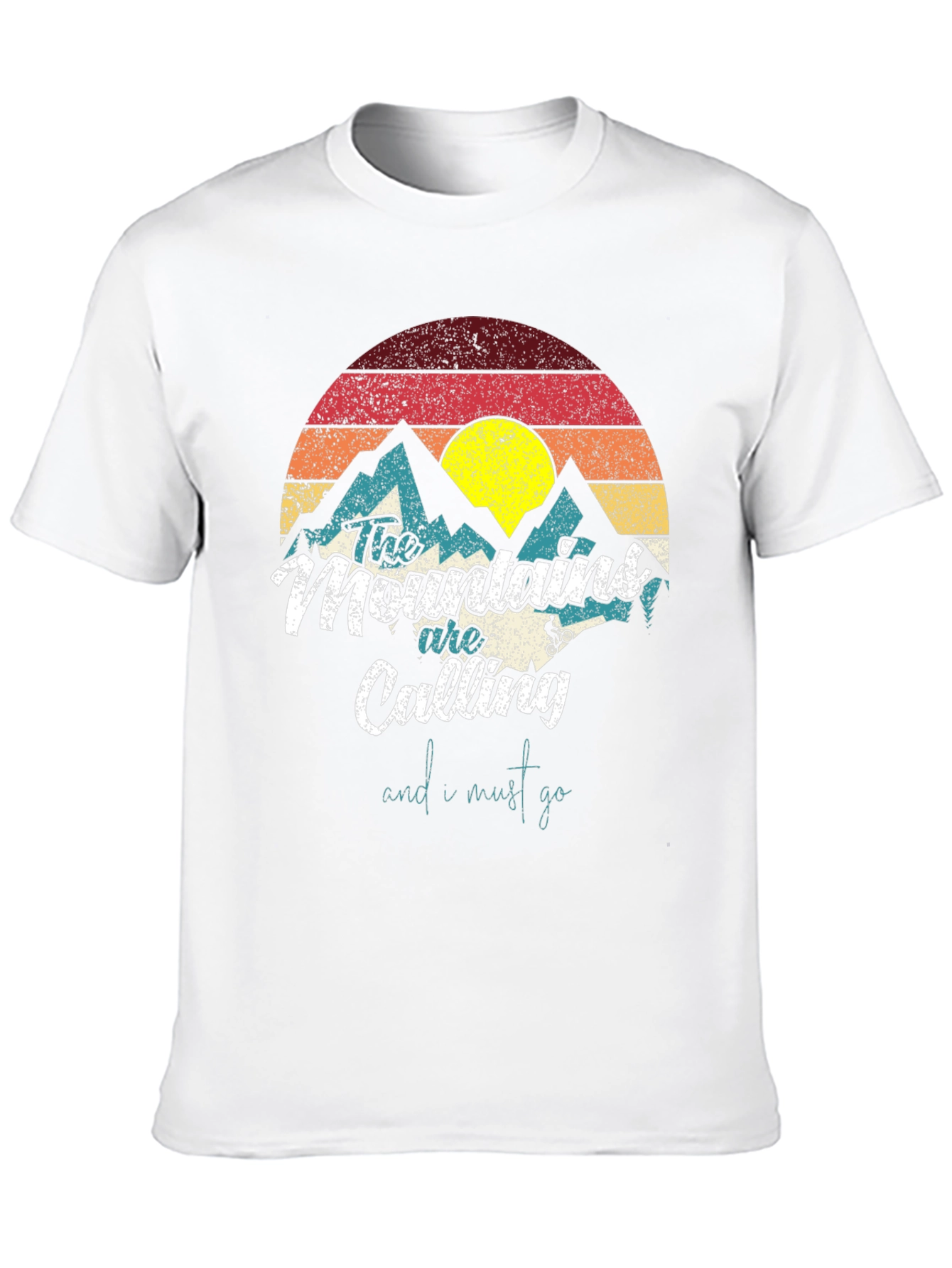 Black Mountains Are Calling T-Shirt - Nature Adventure Tee view 10