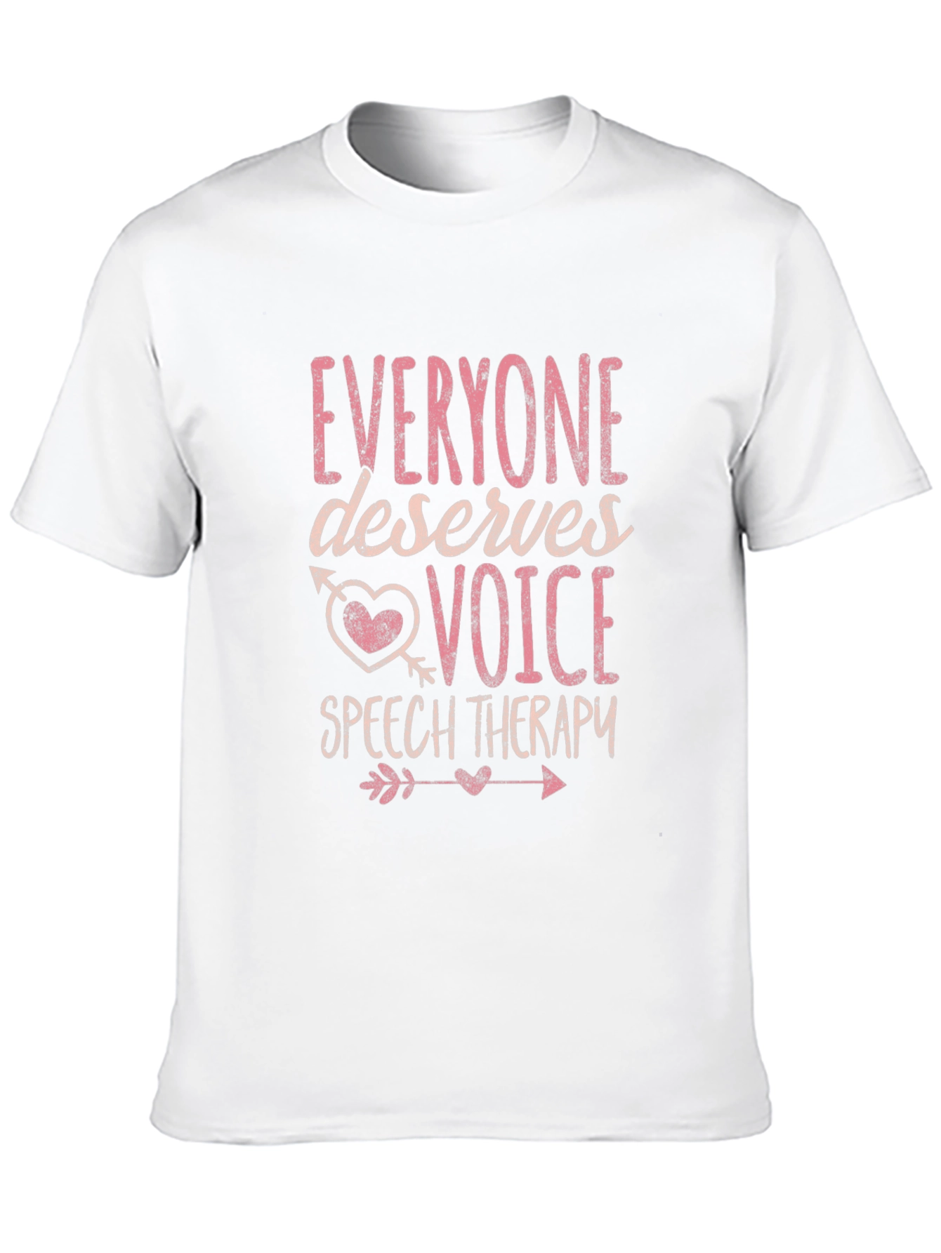 Black Everyone Deserves Voice Speech Therapy T-Shirt view 10
